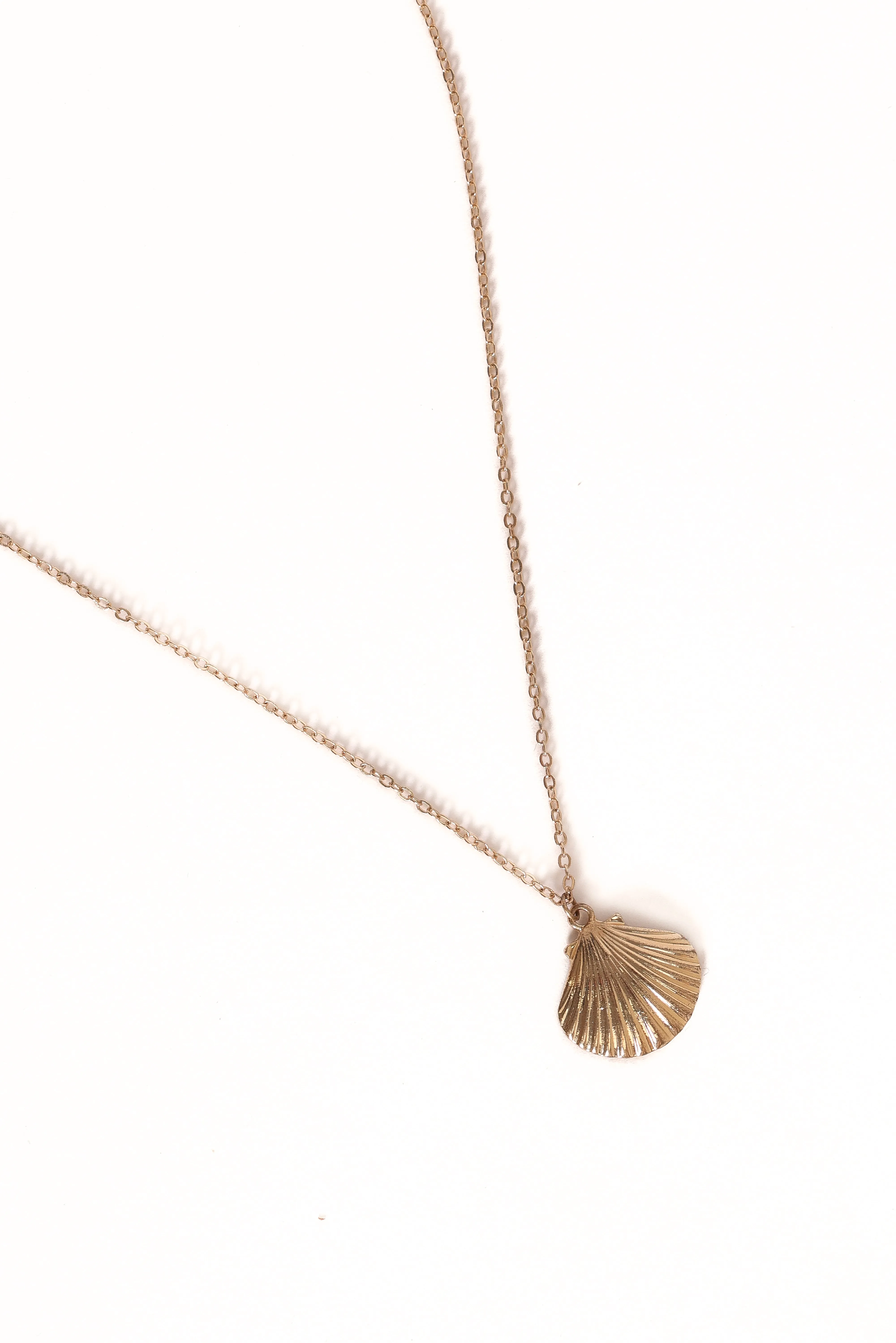 Shell Necklace - Gold sold by Petal & Pup product image thumbnail 2