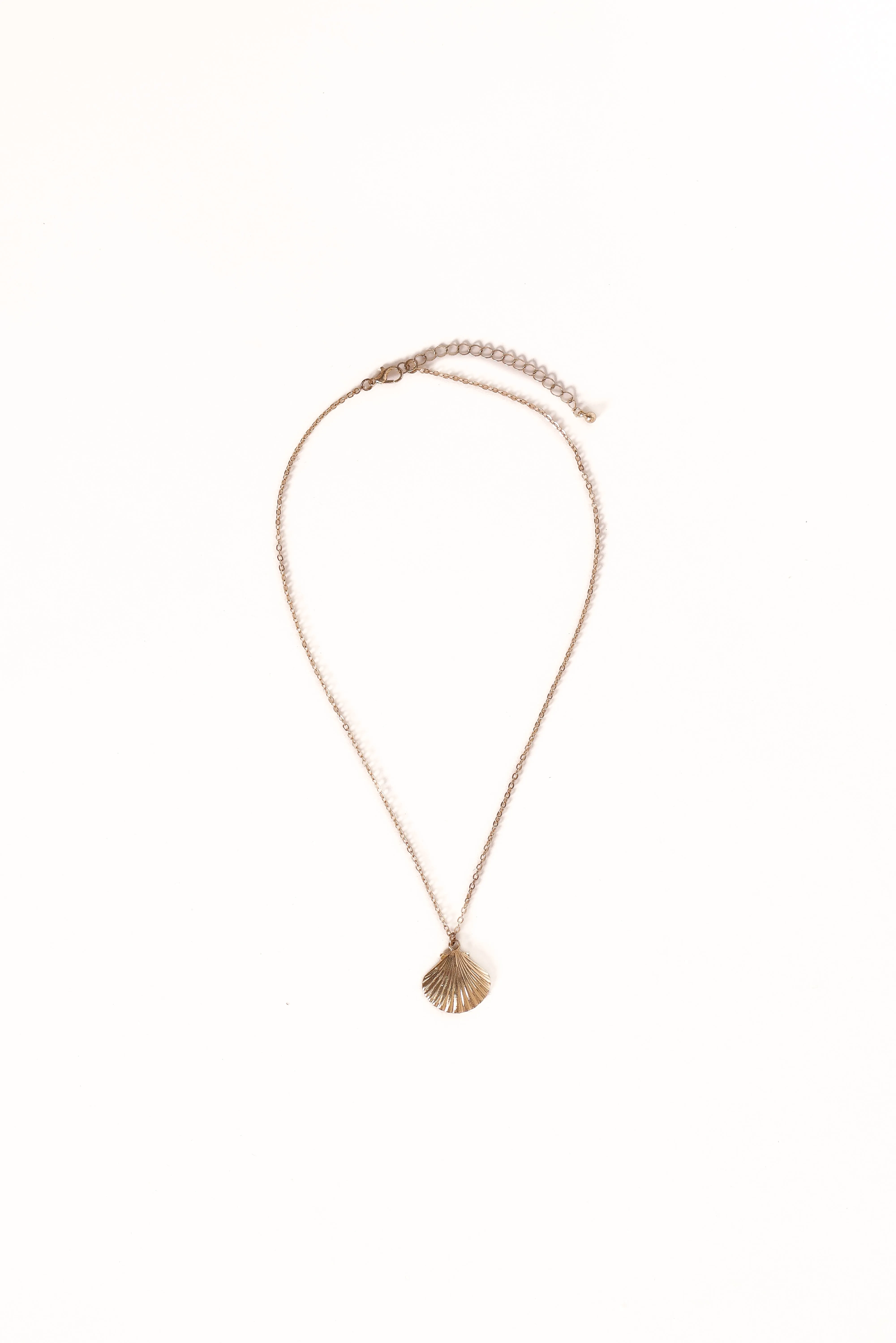 Shell Necklace - Gold sold by Petal & Pup product image thumbnail 3