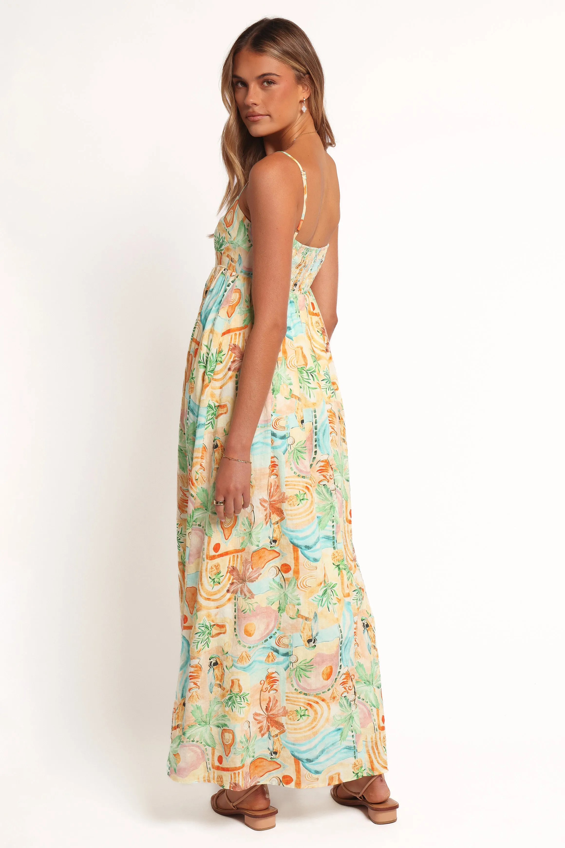 Odessa Maxi Dress - Golden Palm sold by Petal & Pup product image thumbnail 5