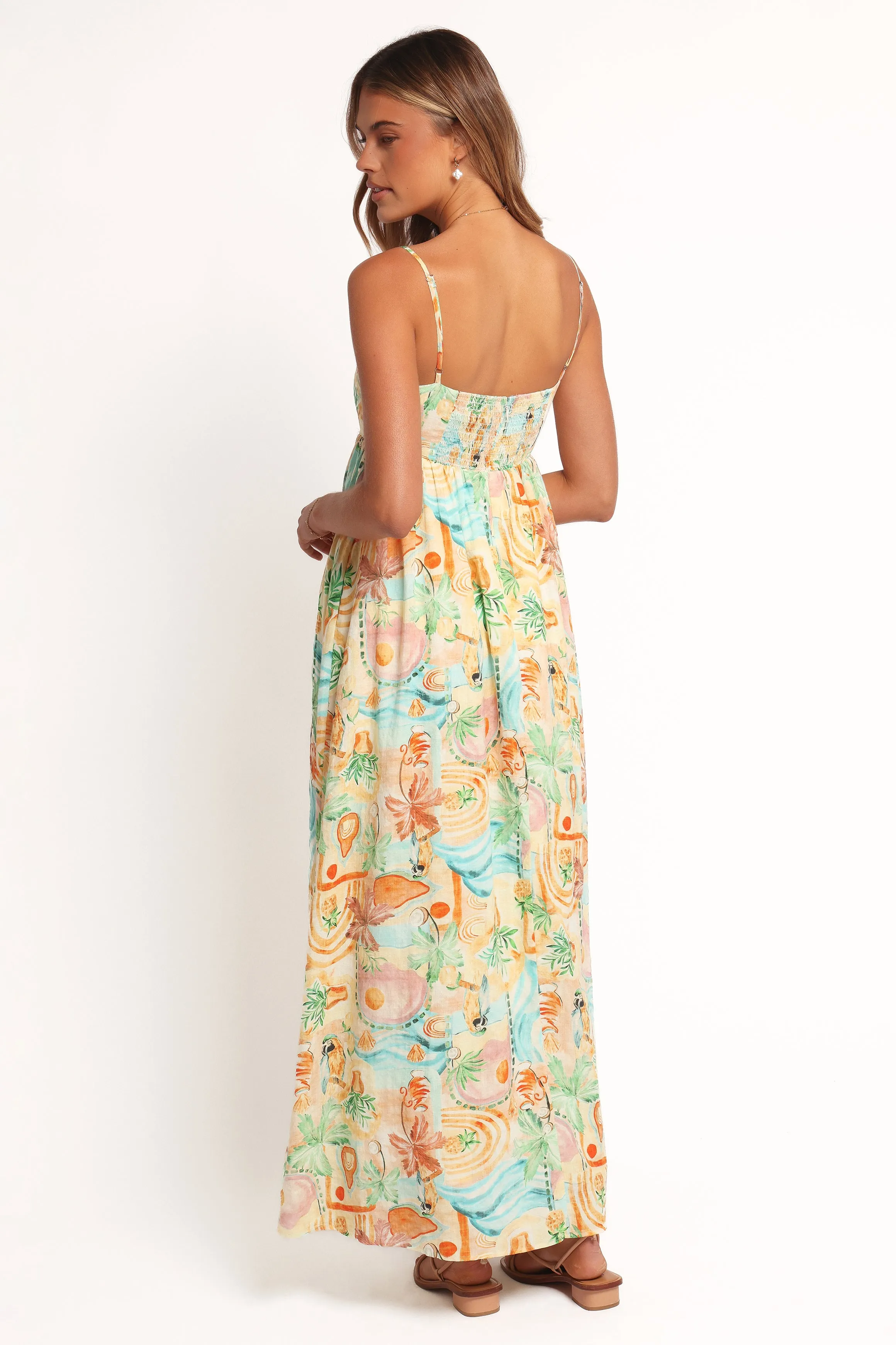 Odessa Maxi Dress - Golden Palm sold by Petal & Pup product image thumbnail 4
