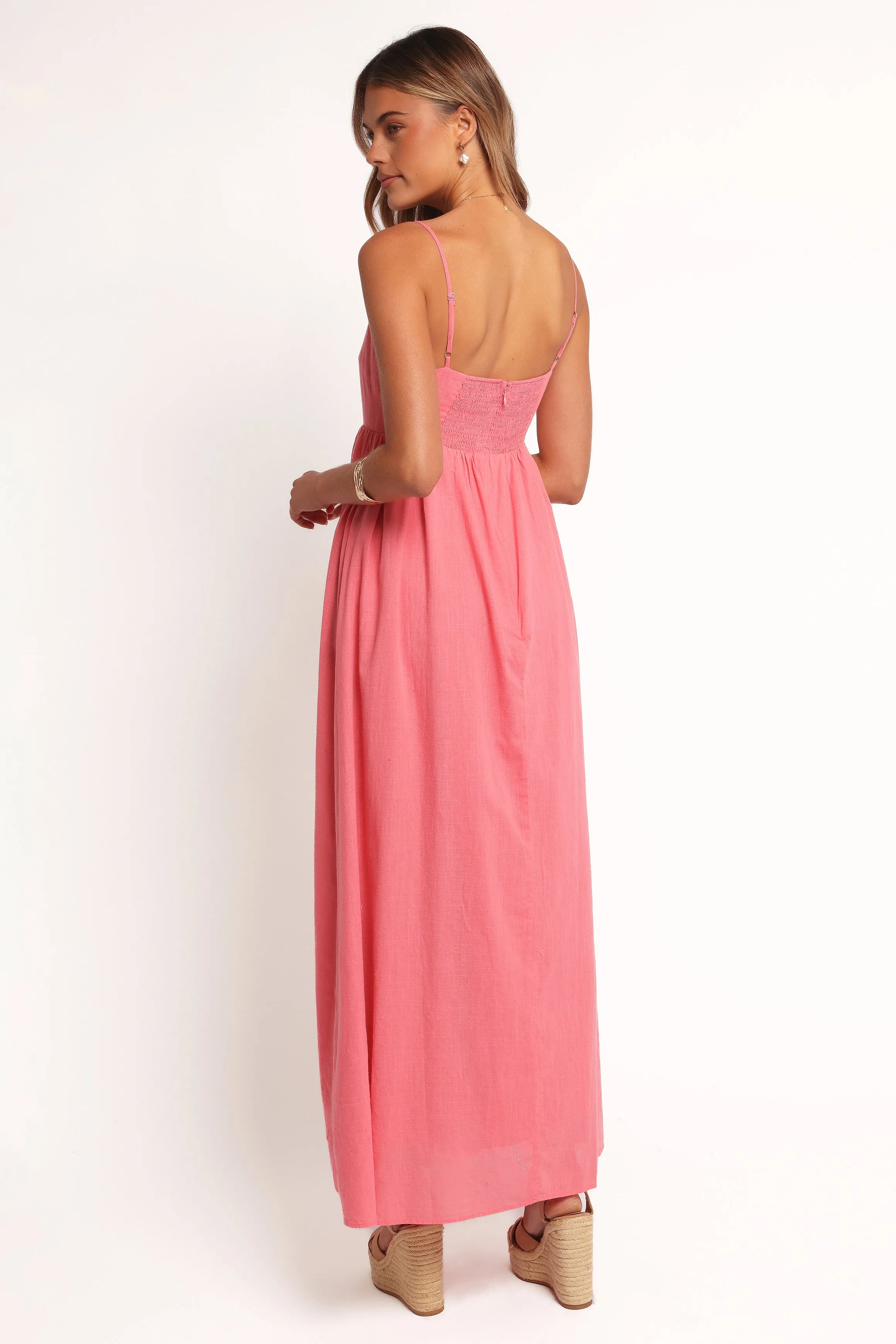 Odessa Maxi Dress - Coral sold by Petal & Pup product image thumbnail 4