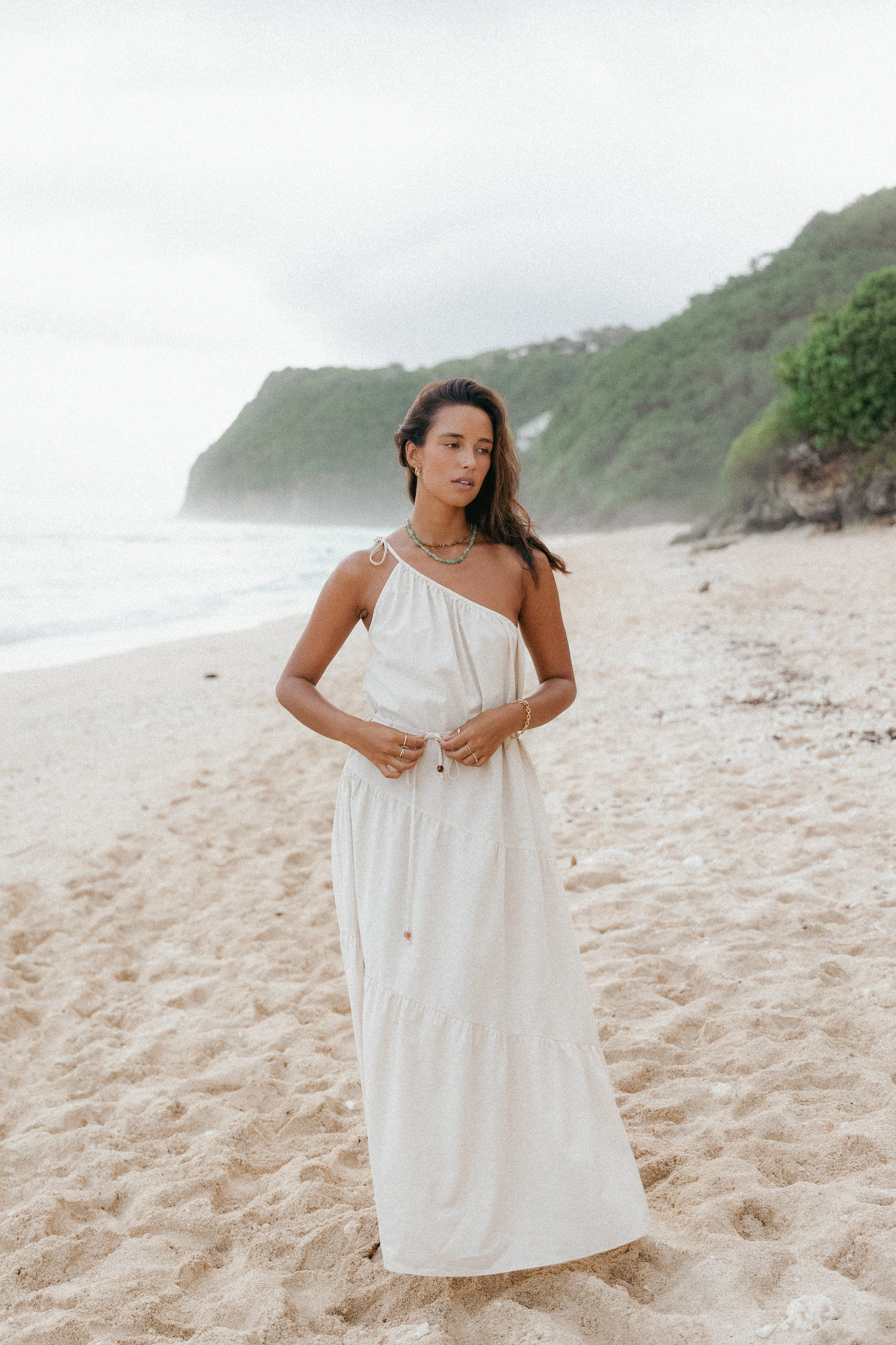 Hilde Maxi Dress - Oatmeal sold by Petal & Pup