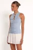 Rissa Top - Blue sold by Petal & Pup
