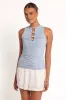 Rissa Top - Blue sold by Petal & Pup