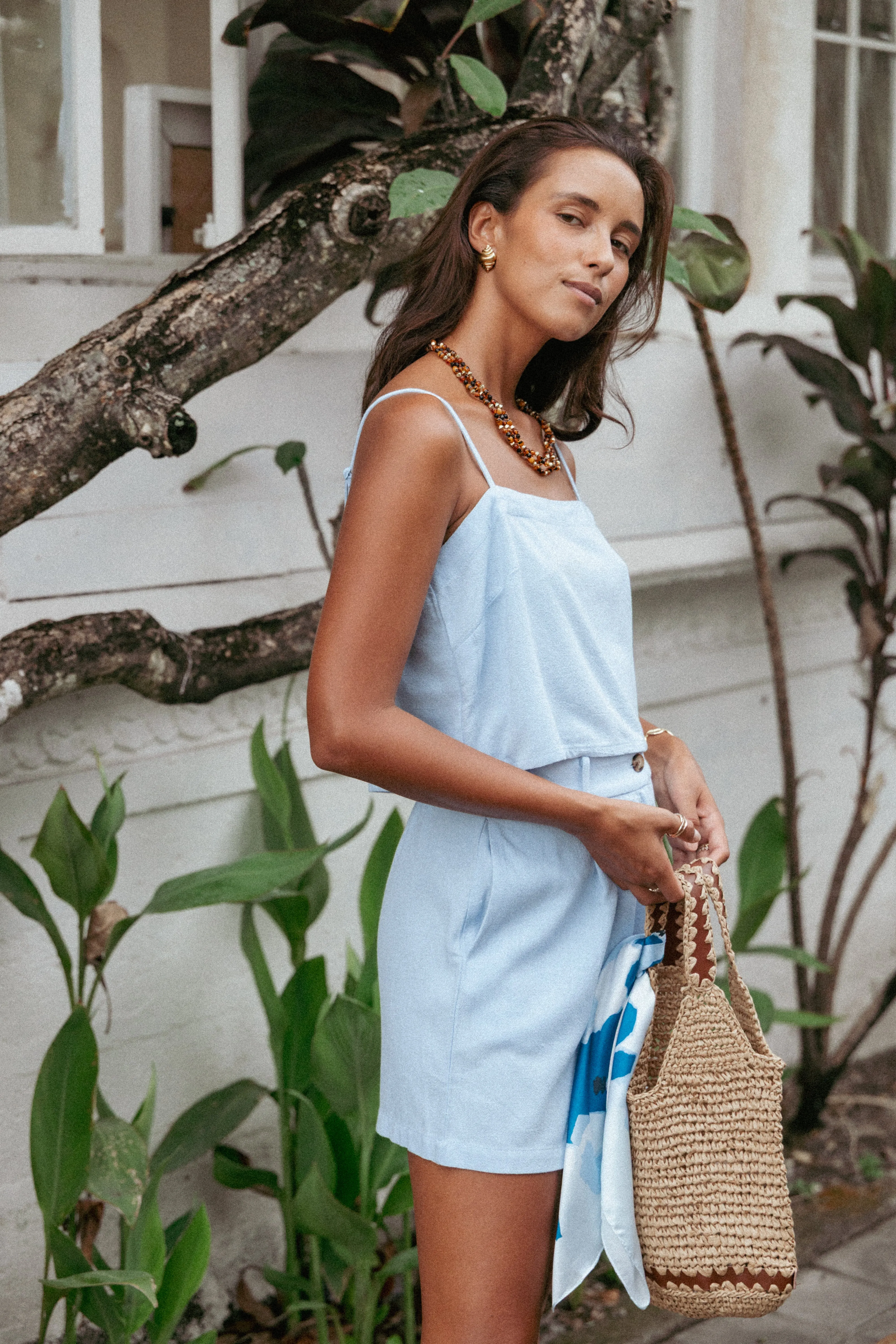 Ryan Short Set - Blue sold by Petal & Pup