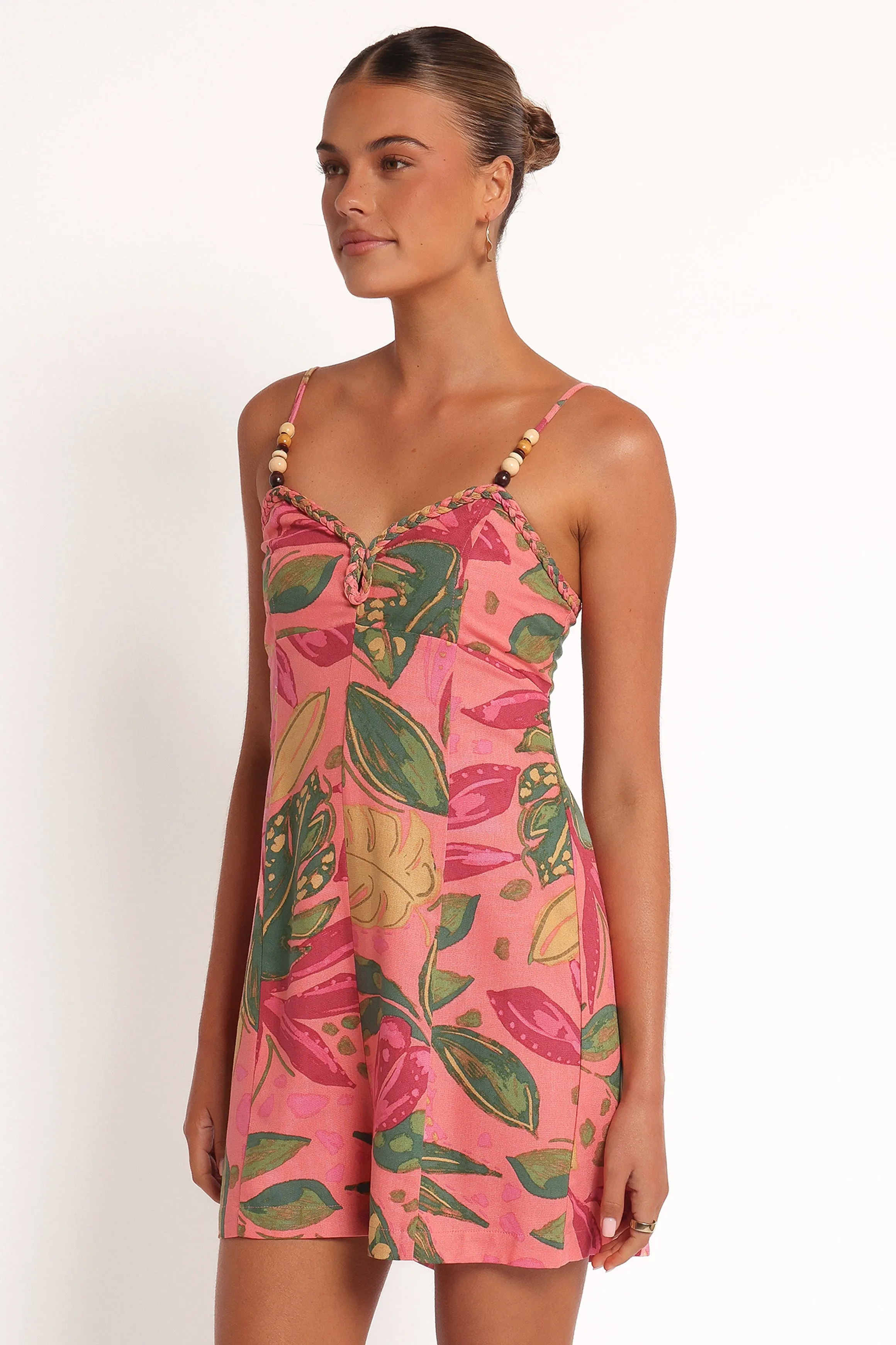 Analu Romper - Pink Rio sold by Petal & Pup product image thumbnail 4