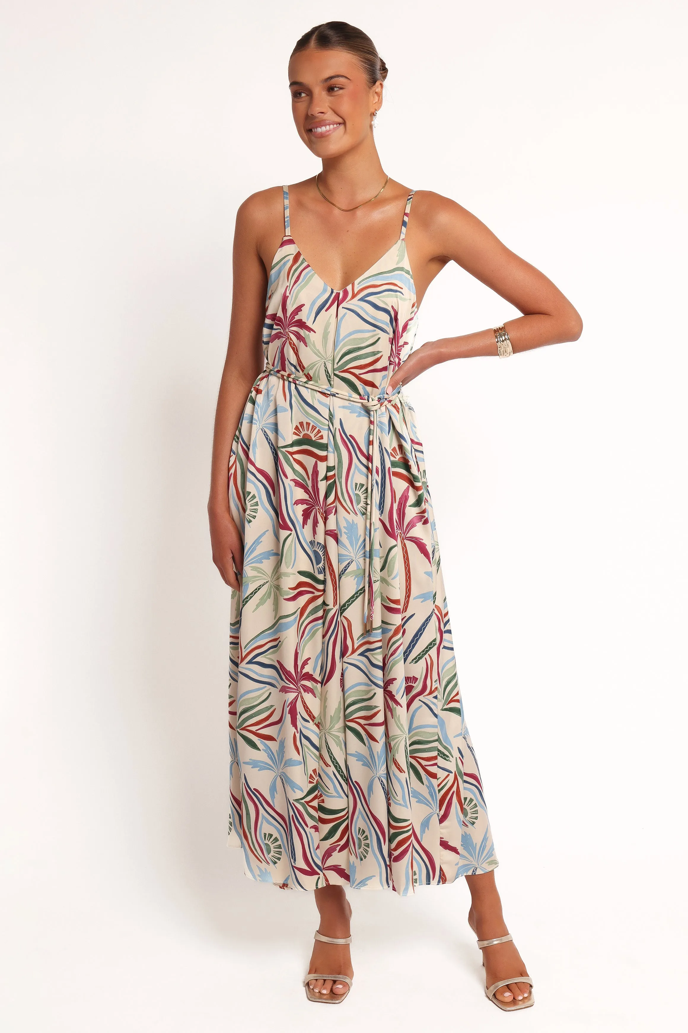 Riva Maxi Dress - Tahitian Tide sold by Petal & Pup product image thumbnail 3