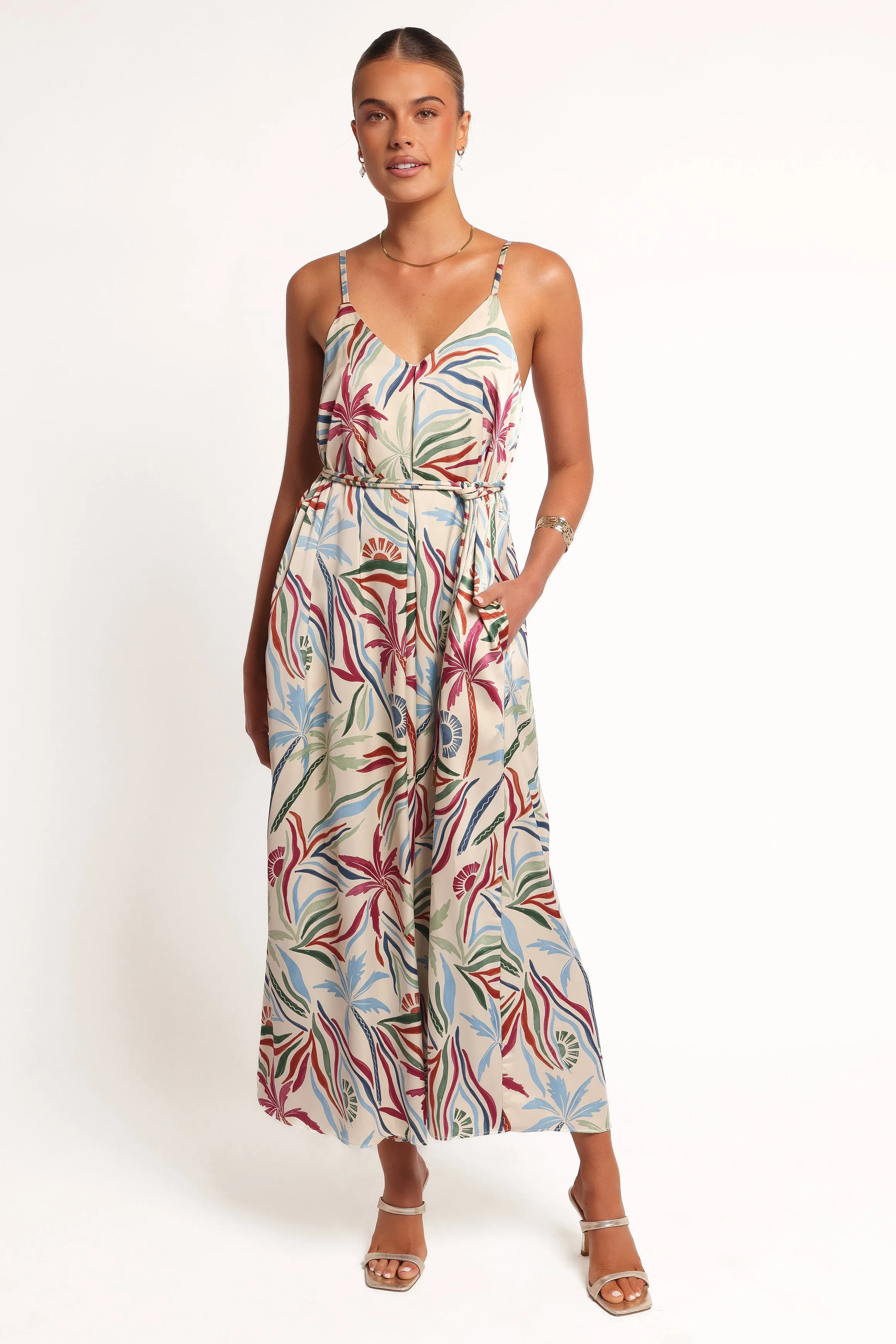 Riva Maxi Dress - Tahitian Tide sold by Petal & Pup product image thumbnail 4