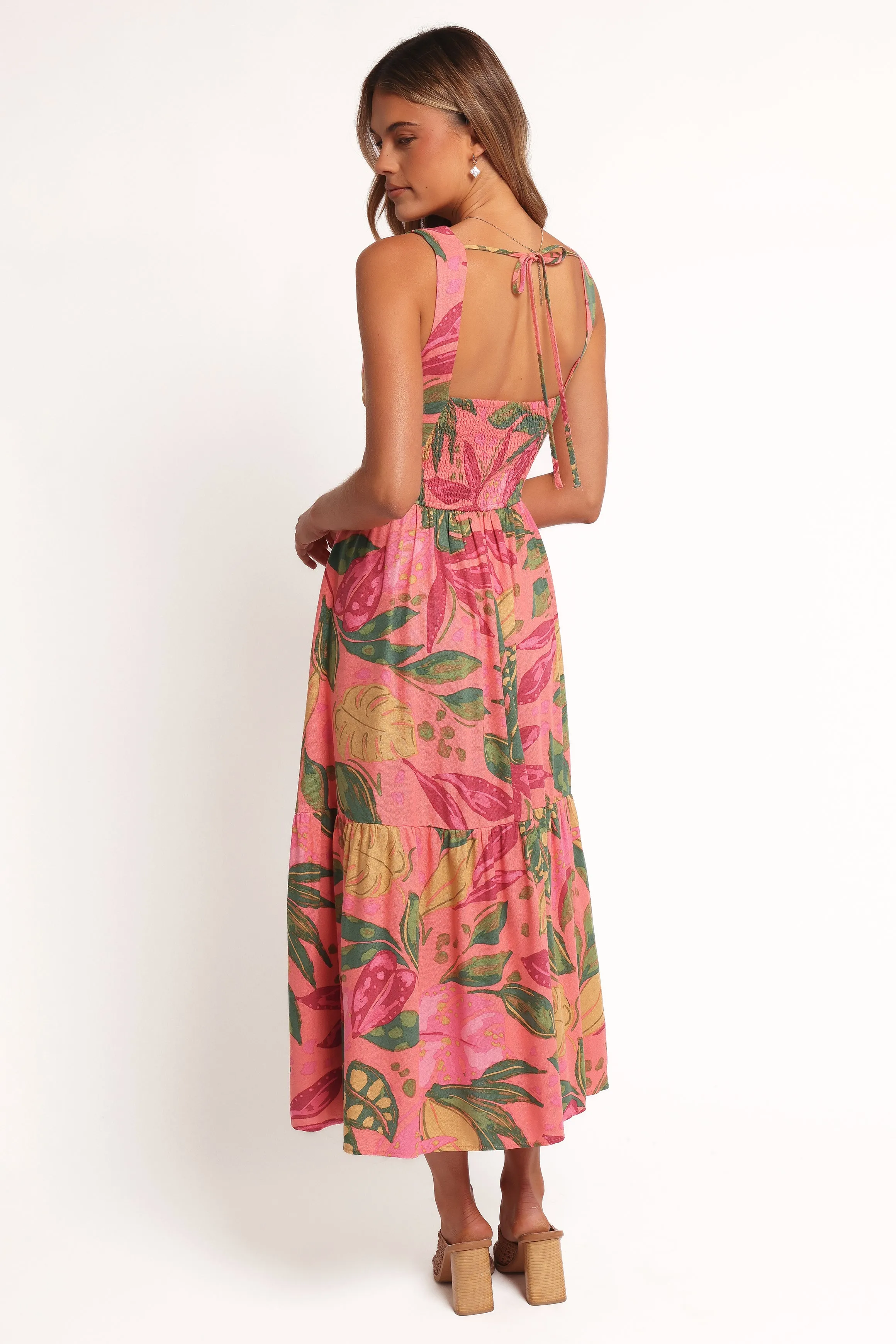 Oasis Midi Dress - Pink Rio sold by Petal & Pup product image thumbnail 5