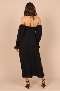 Karma Maxi Dress - Black sold by Petal & Pup