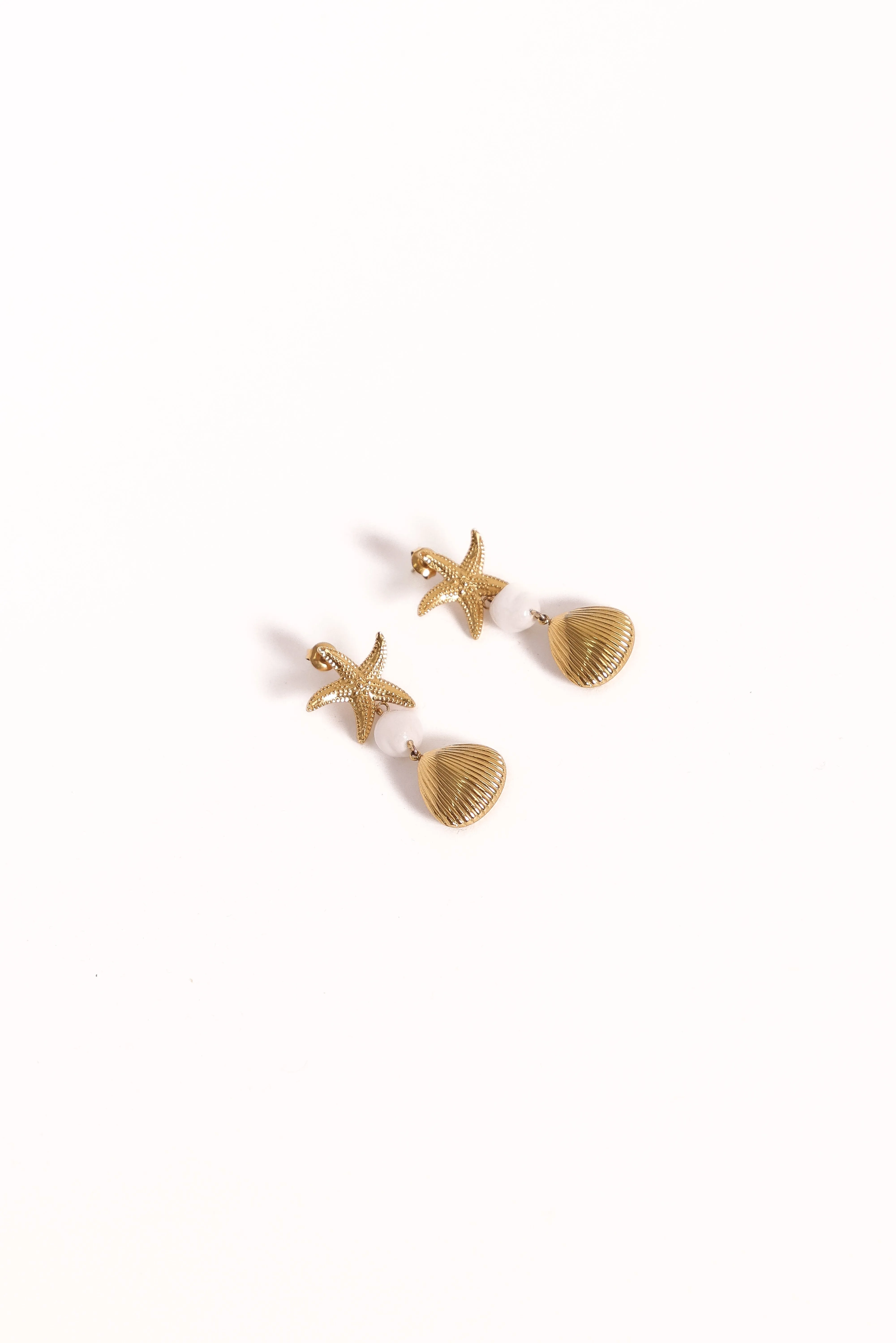 Guam Earrings - Gold sold by Petal & Pup product image thumbnail 3