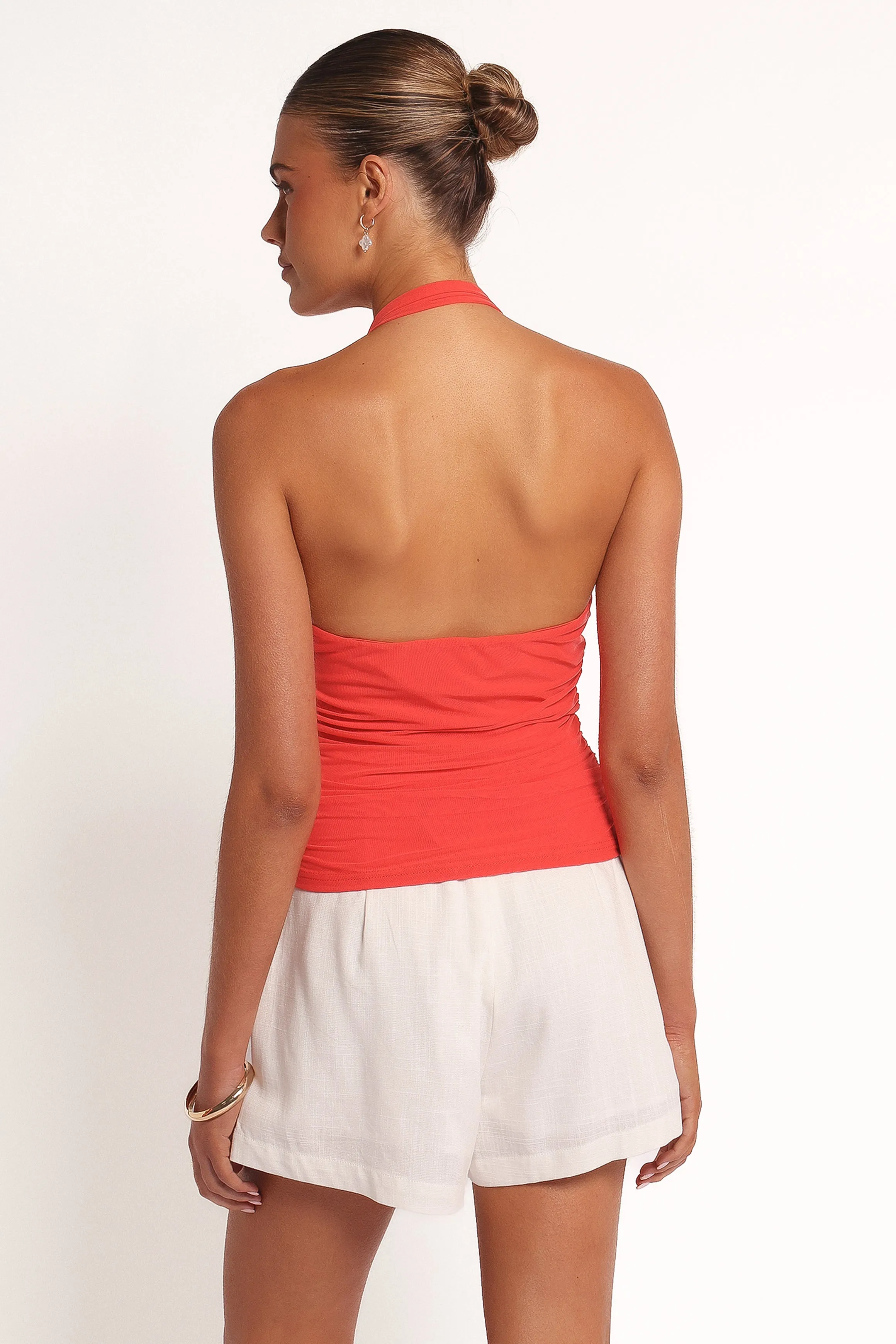Boston Halter Top - Coral sold by Petal & Pup product image thumbnail 5