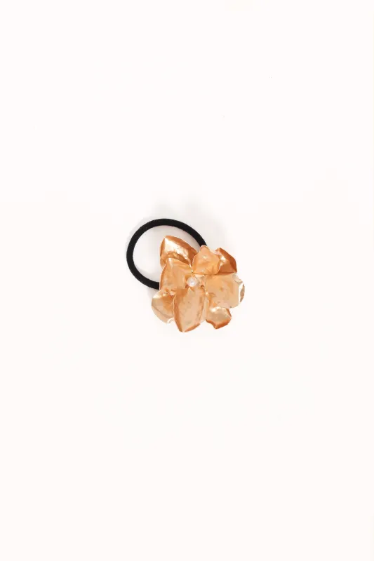 Kora Hair Tie - Gold sold by Petal & Pup