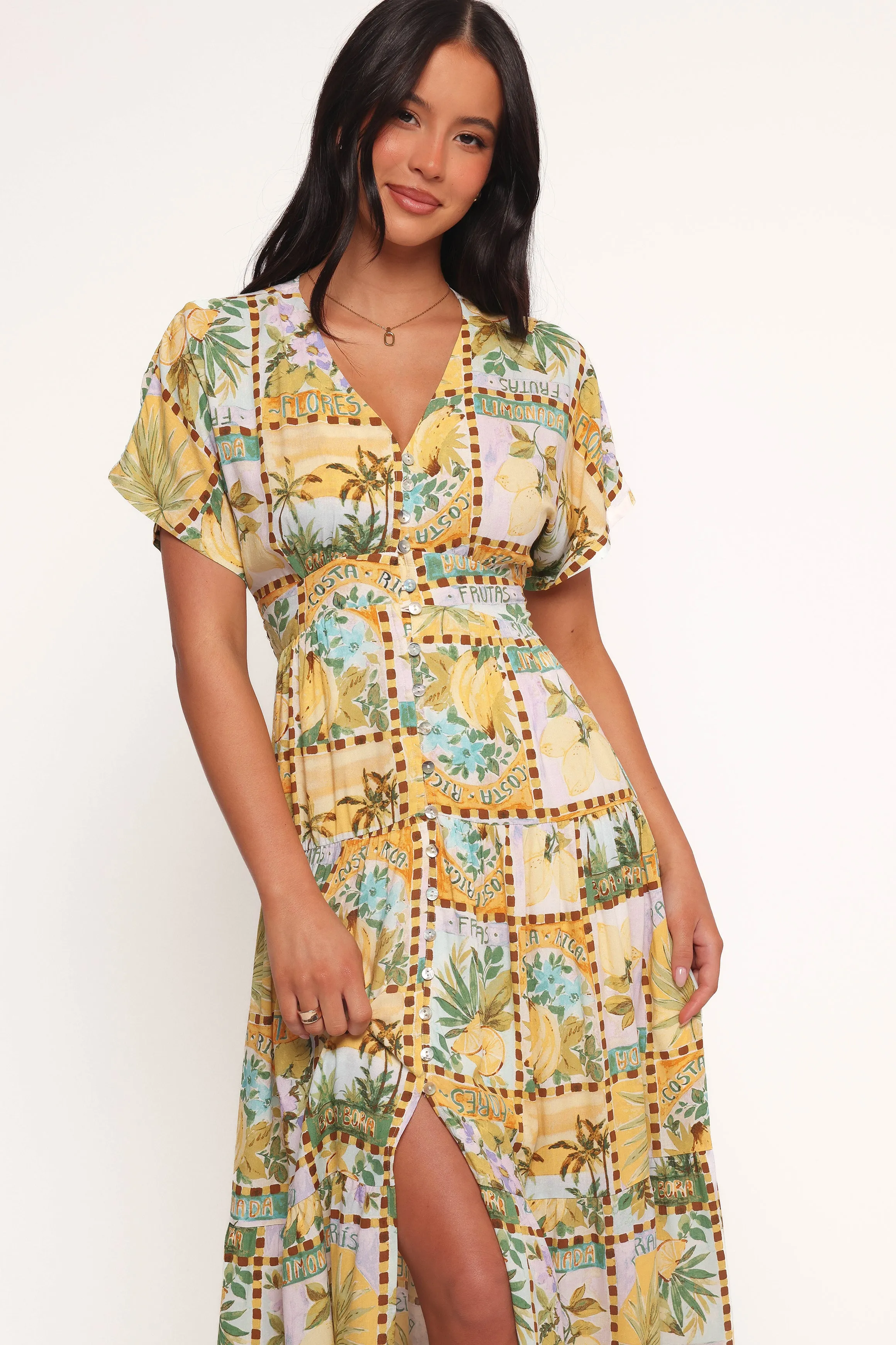 Sorrento Maxi Dress - Tropical Sun sold by Petal & Pup product image thumbnail 5