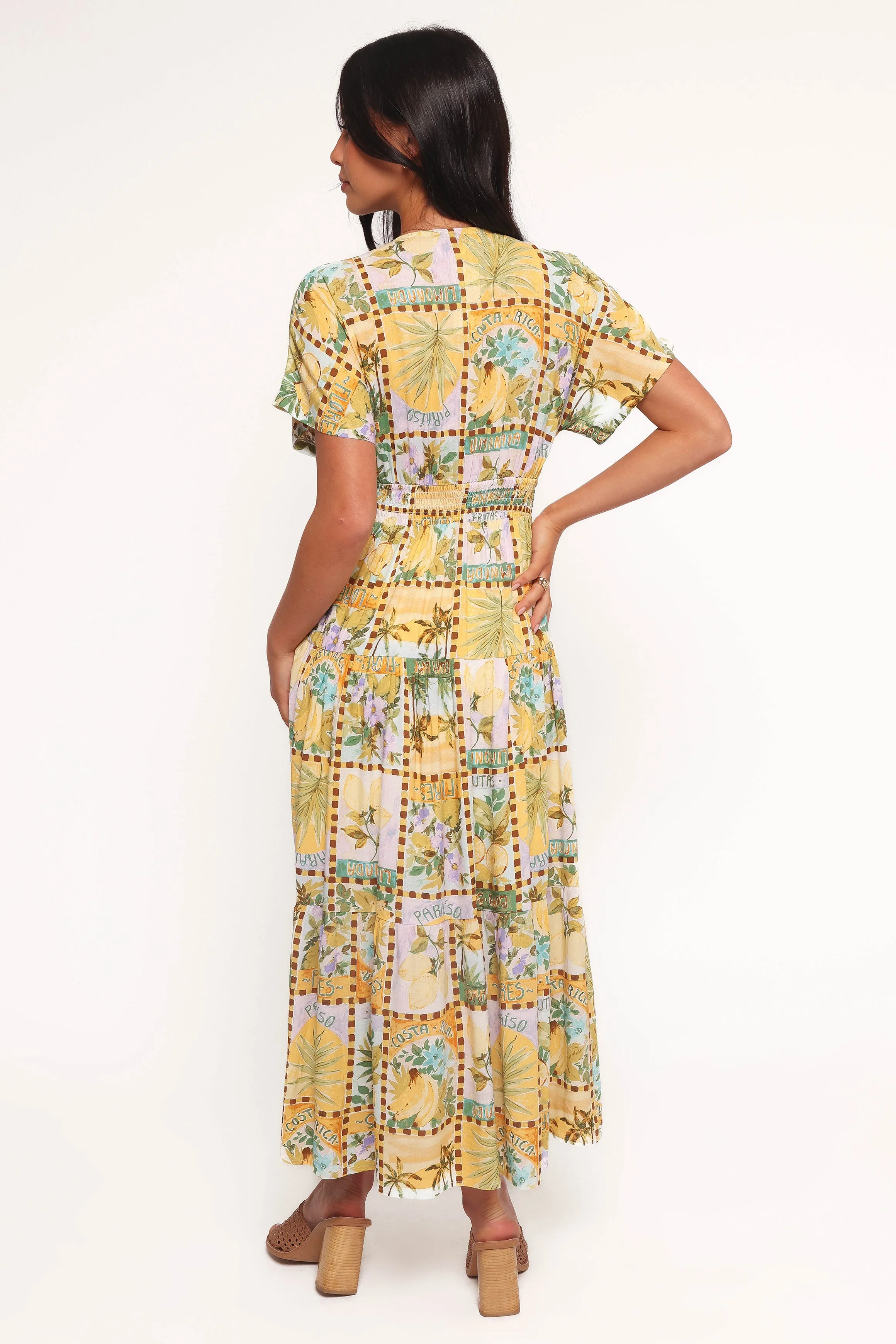 Sorrento Maxi Dress - Tropical Sun sold by Petal & Pup product image thumbnail 4