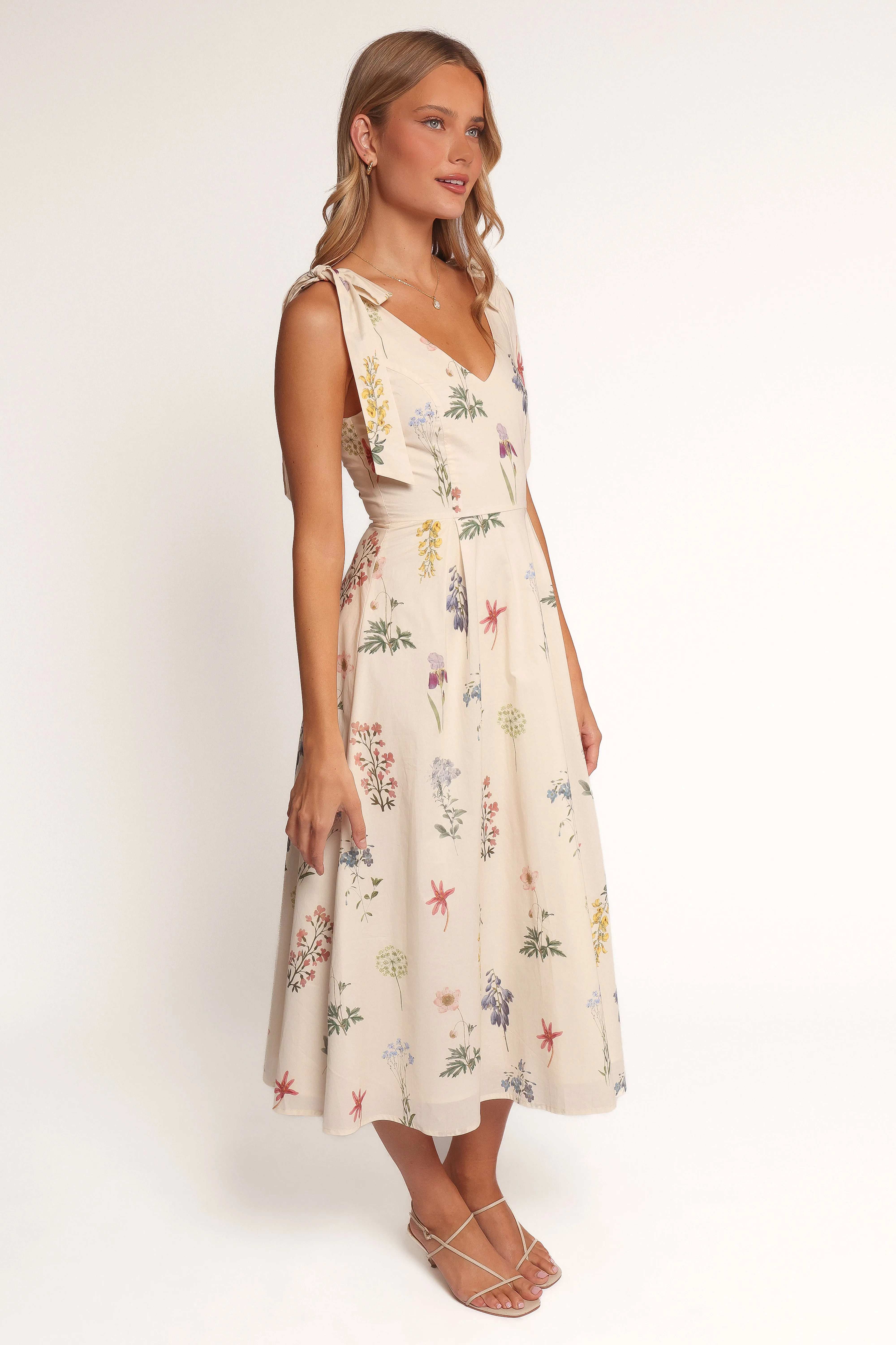 Galadriel Midi Dress - Cream sold by Petal & Pup product image thumbnail 3