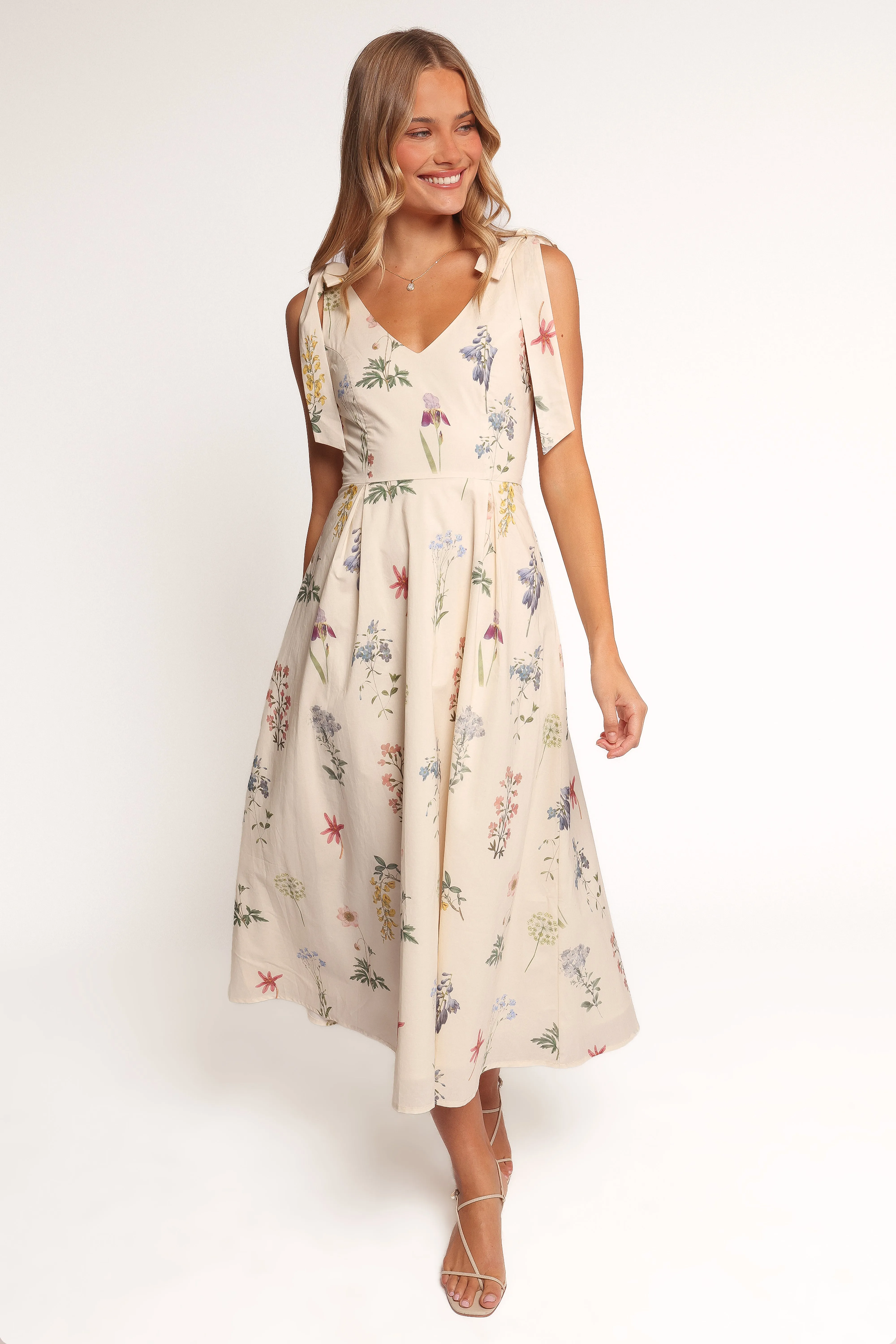 Galadriel Midi Dress - Cream sold by Petal & Pup