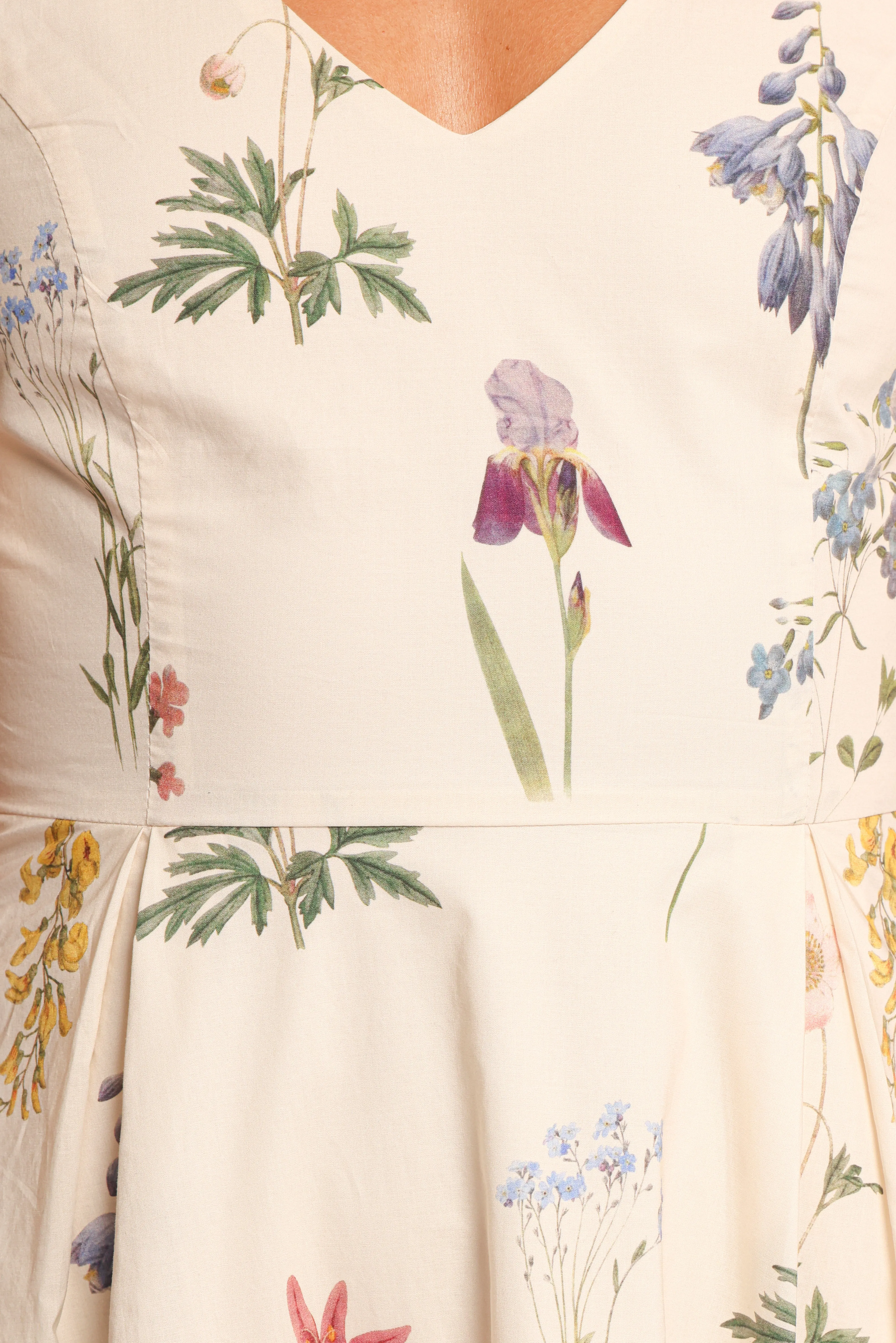 Galadriel Midi Dress - Cream sold by Petal & Pup product image thumbnail 5