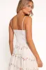Eleanora Midi Dress - White Floral sold by Petal & Pup