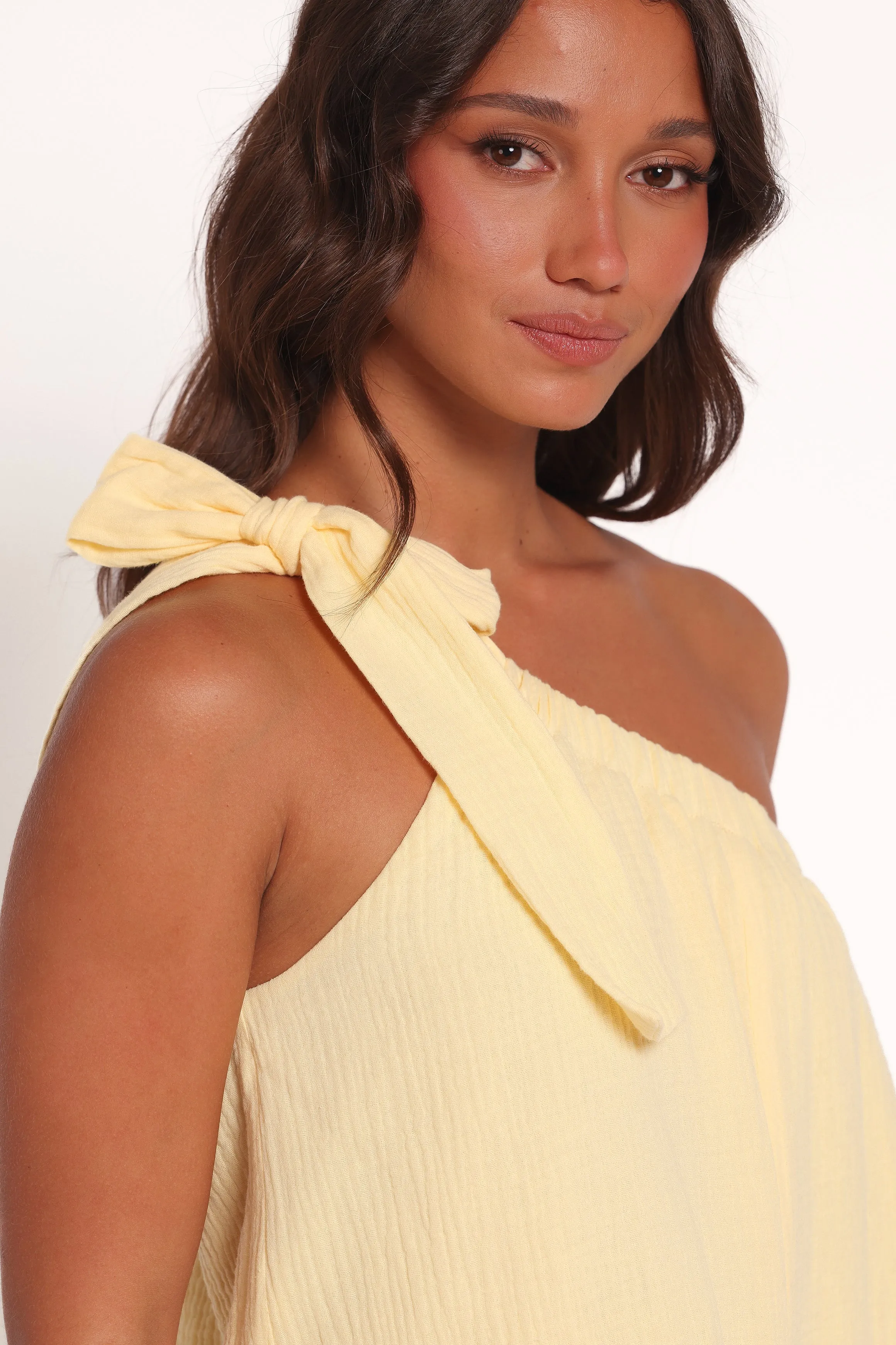Miffy One Shoulder Romper - Yellow sold by Petal & Pup product image thumbnail 3