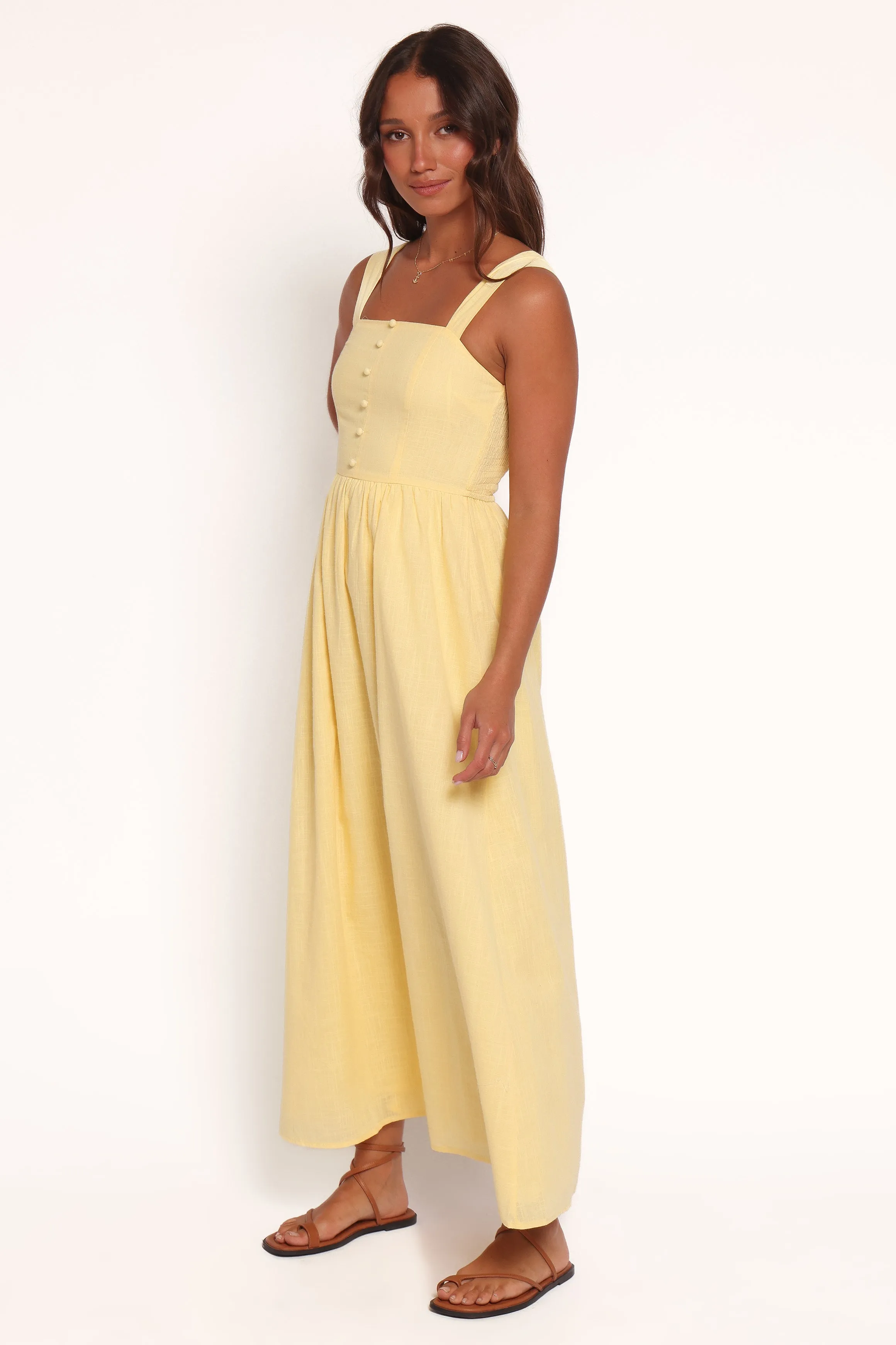 Caty Maxi Dress - Yellow sold by Petal & Pup product image thumbnail 5