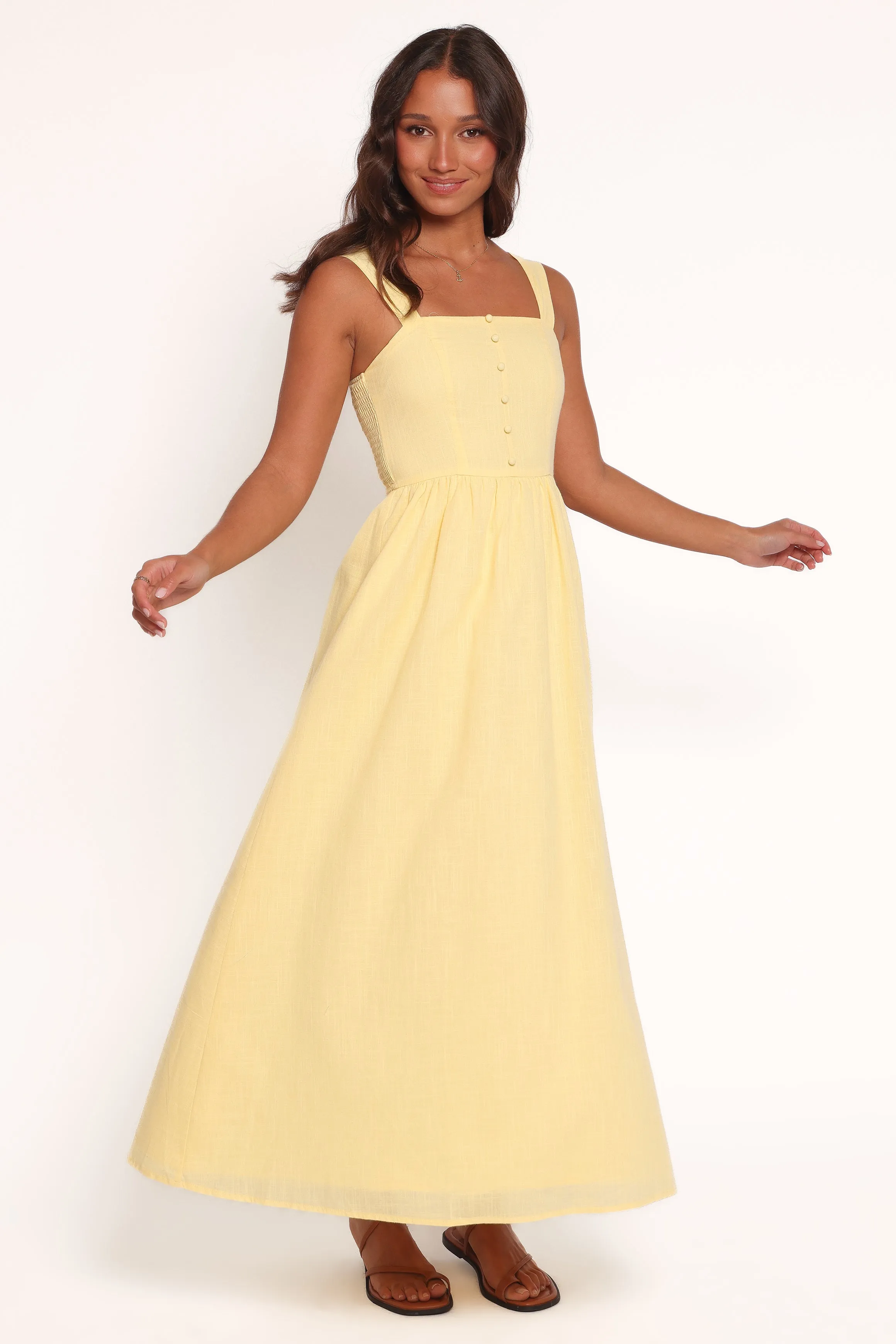 Caty Maxi Dress - Yellow sold by Petal & Pup product image thumbnail 2
