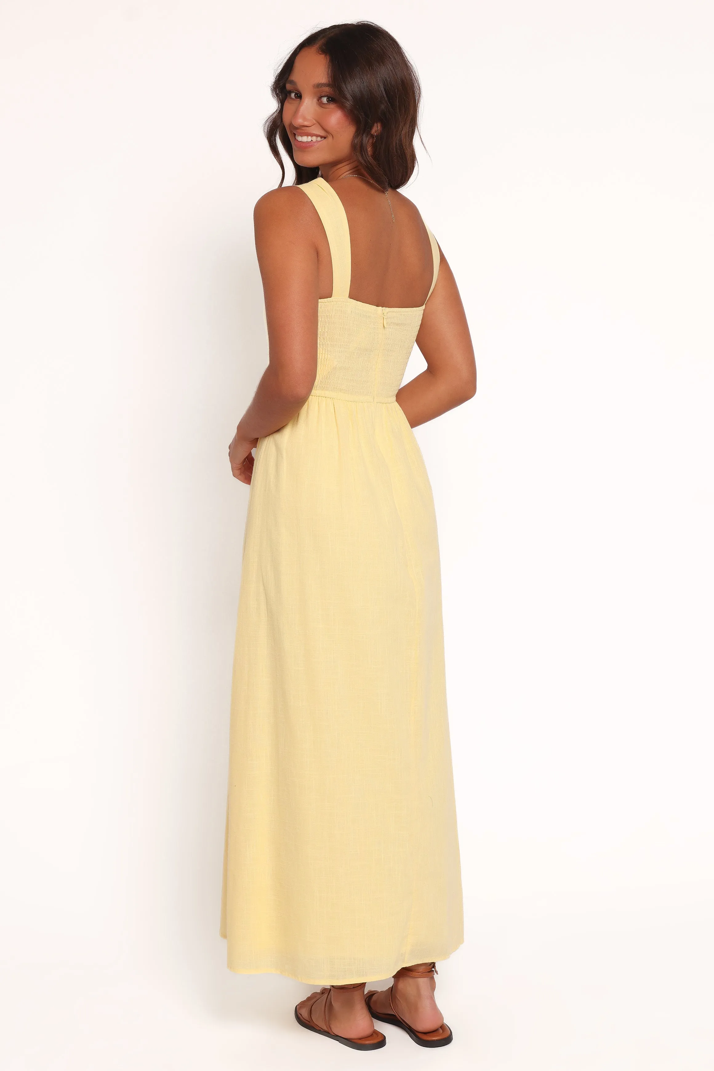 Caty Maxi Dress - Yellow sold by Petal & Pup product image thumbnail 4