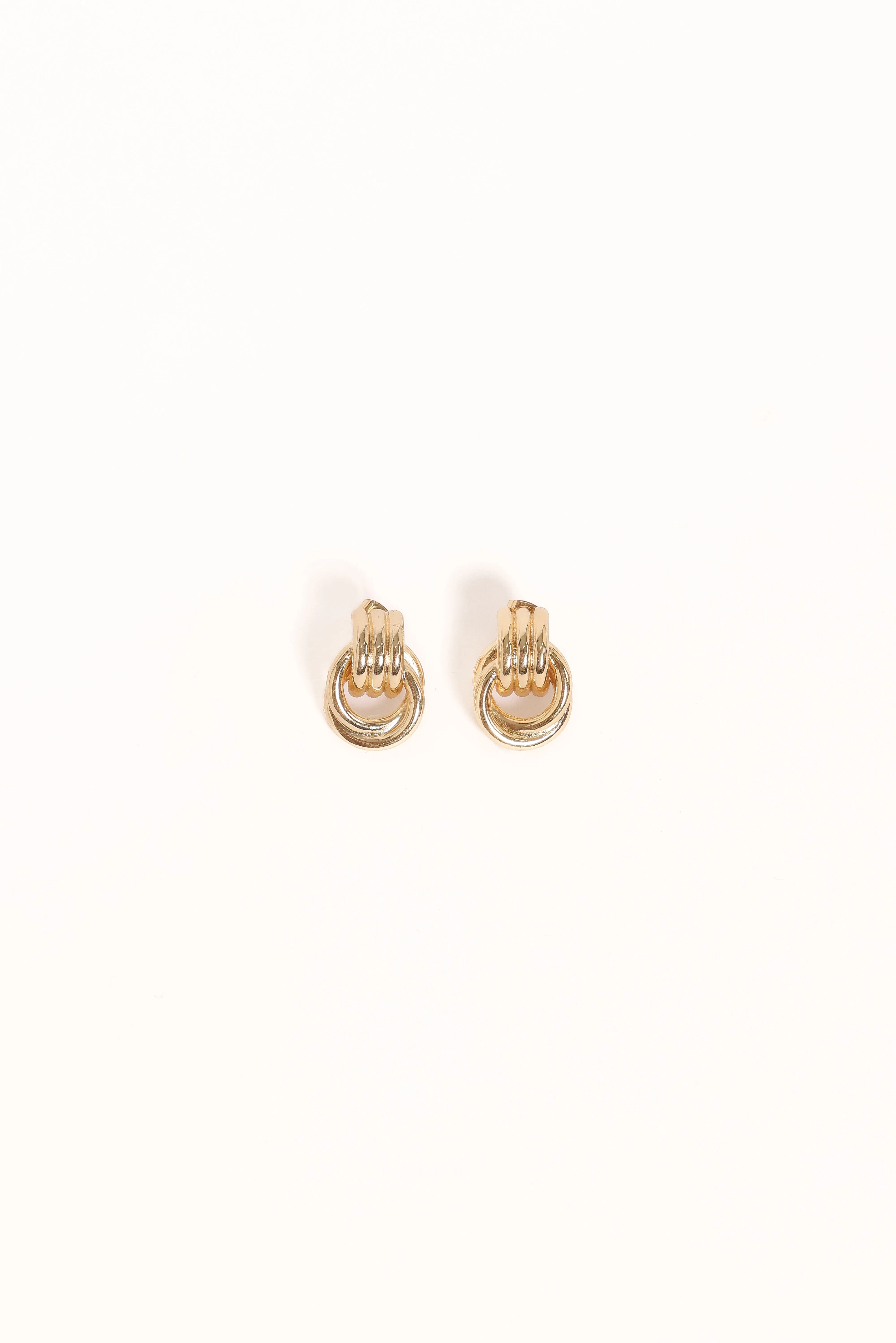Kinley Earrings - Gold sold by Petal & Pup