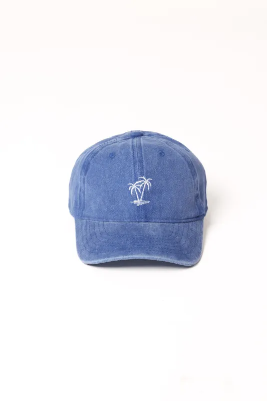 Palmy Cap - Blue sold by Petal & Pup
