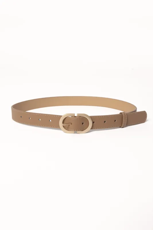 Abbott Belt - Camel sold by Petal & Pup