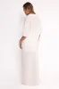 Meera Midi Skirt - White sold by Petal & Pup
