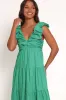 Elina Maxi Dress - Green sold by Petal & Pup