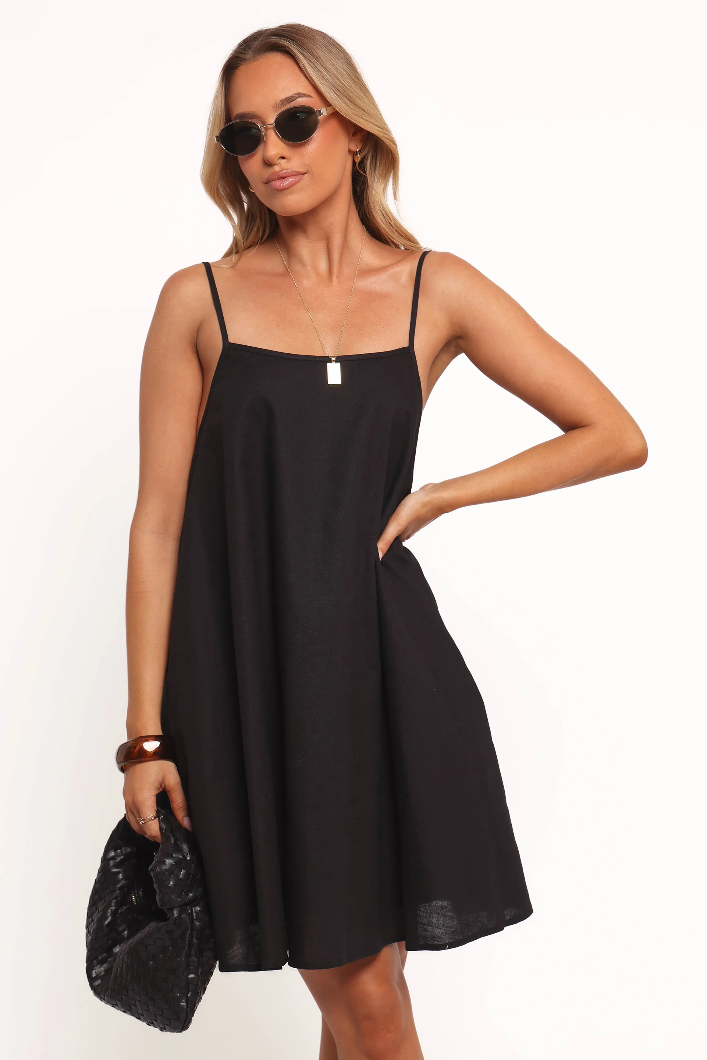 Cloella Mini Dress - Black sold by Petal & Pup product image thumbnail 5