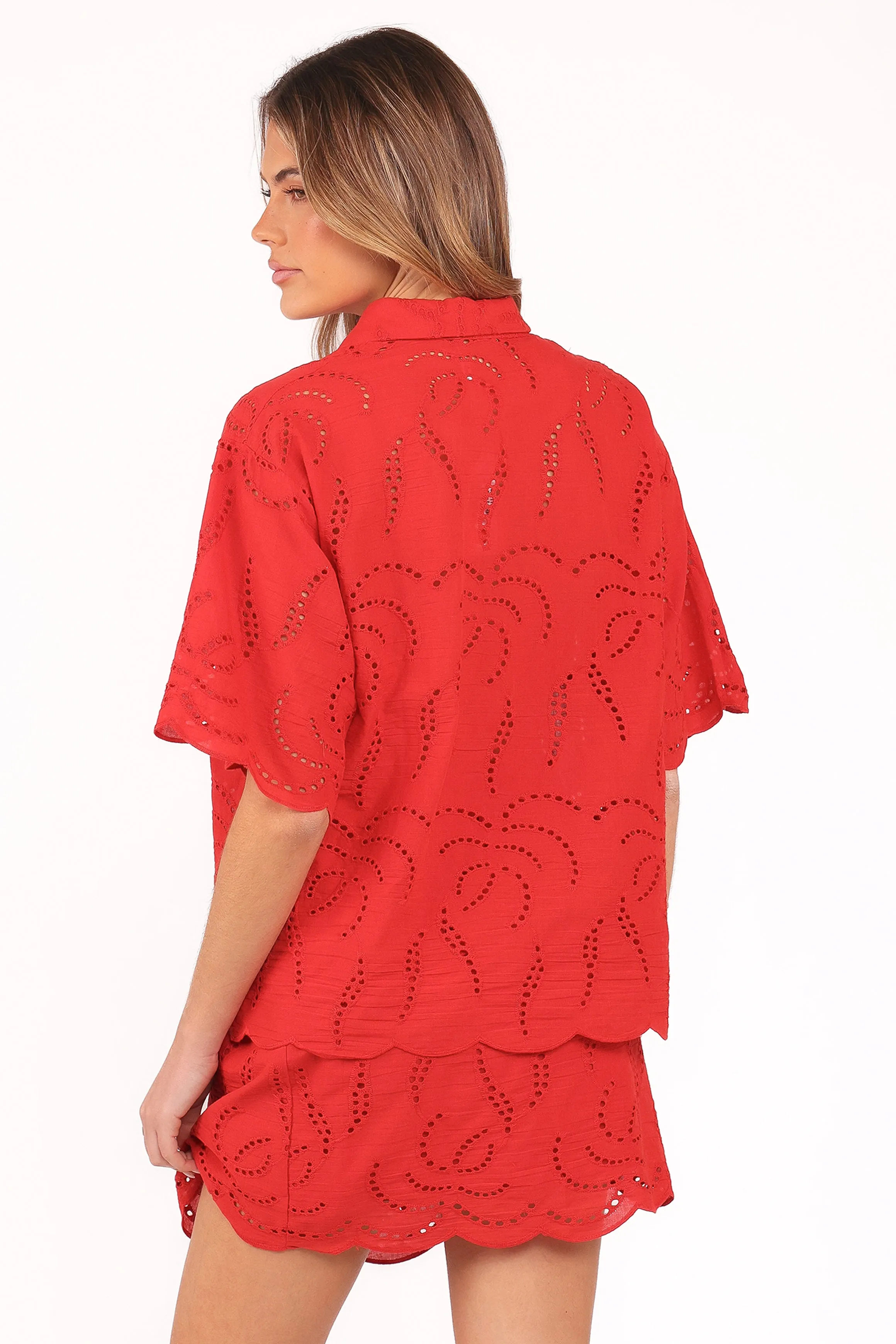 Gallie Skirt Set - Red sold by Petal & Pup product image thumbnail 4