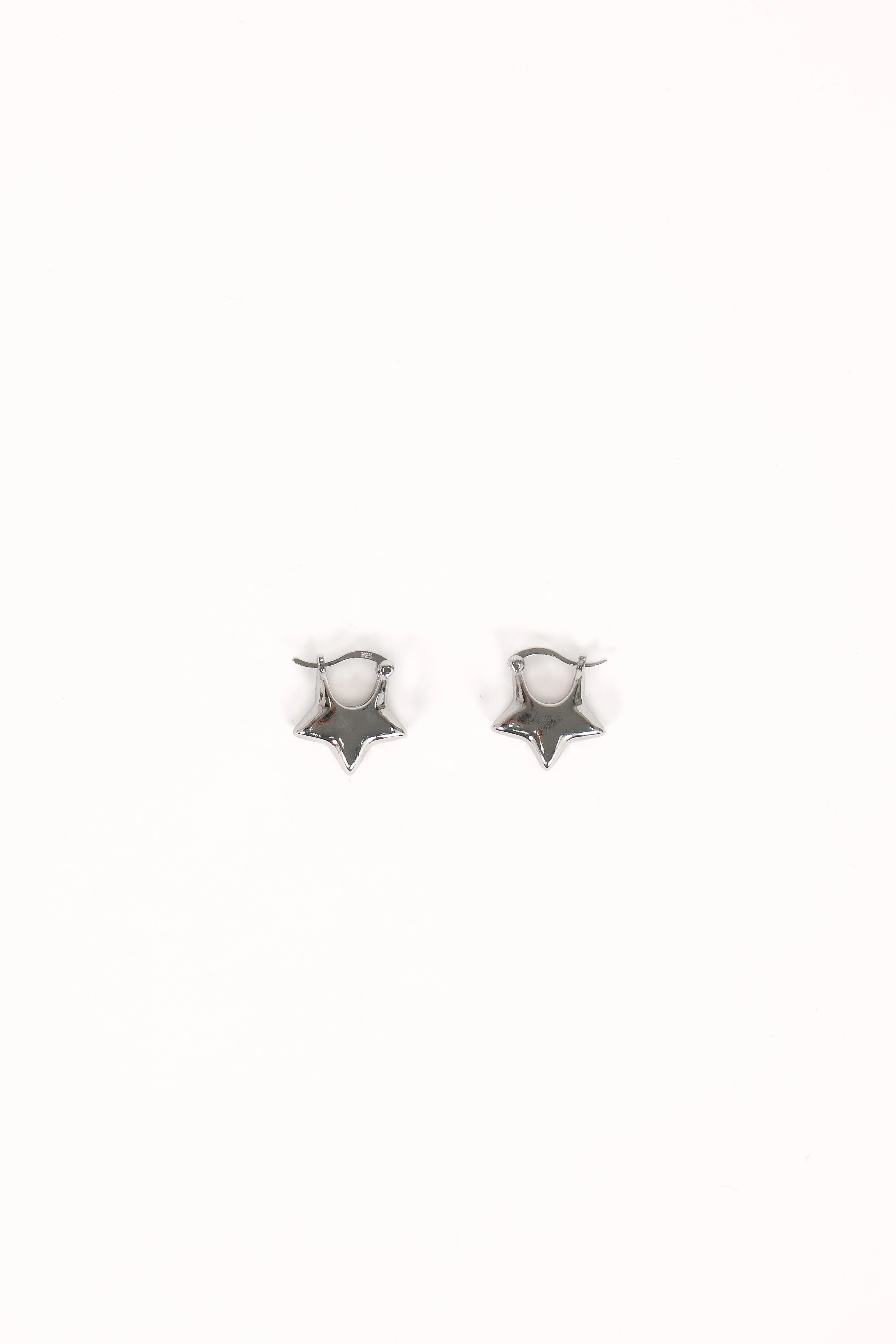 Scarlet Star Earrings - Silver sold by Petal & Pup product image thumbnail 2