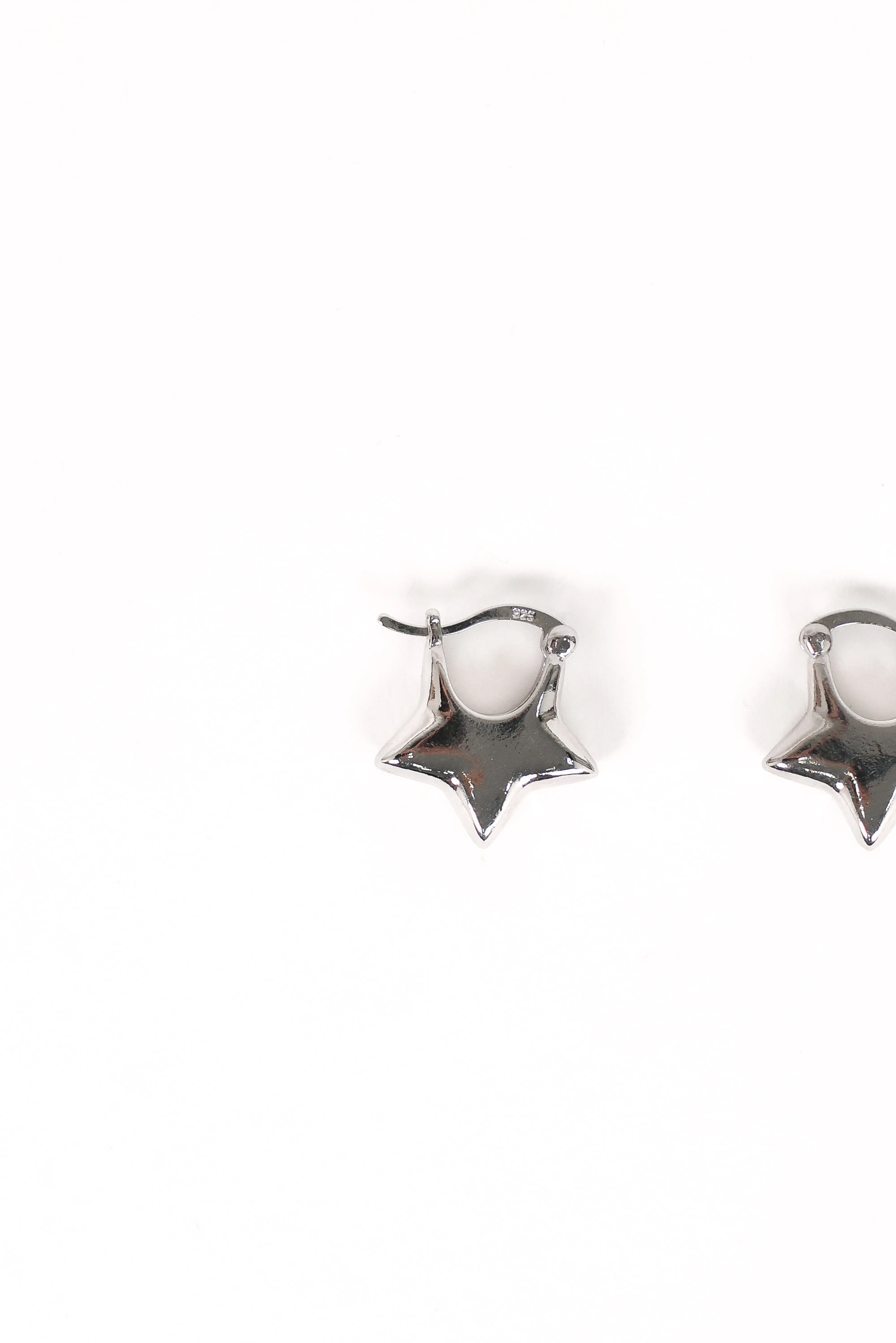 Scarlet Star Earrings - Silver sold by Petal & Pup product image thumbnail 3