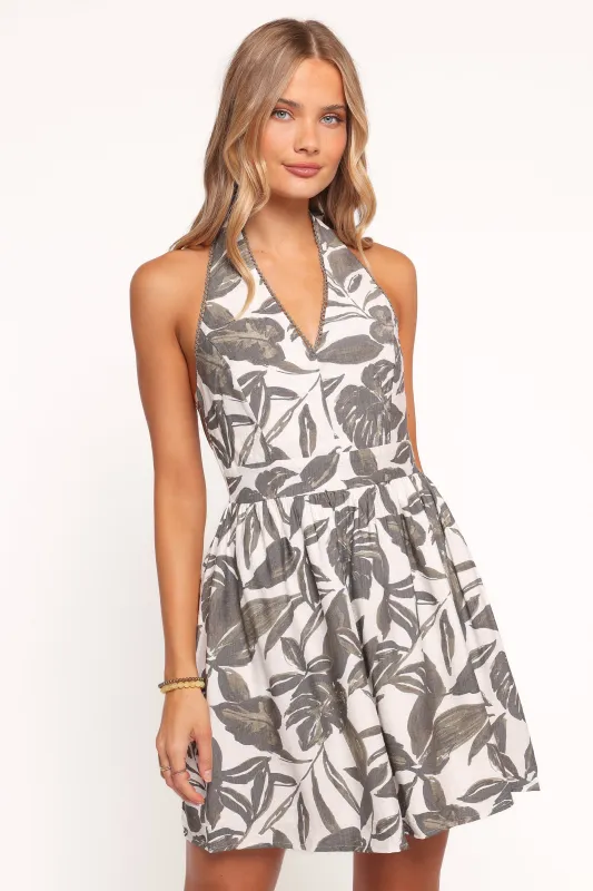 Johnson Mini Dress - Vineyard Green made by Petal & Pup