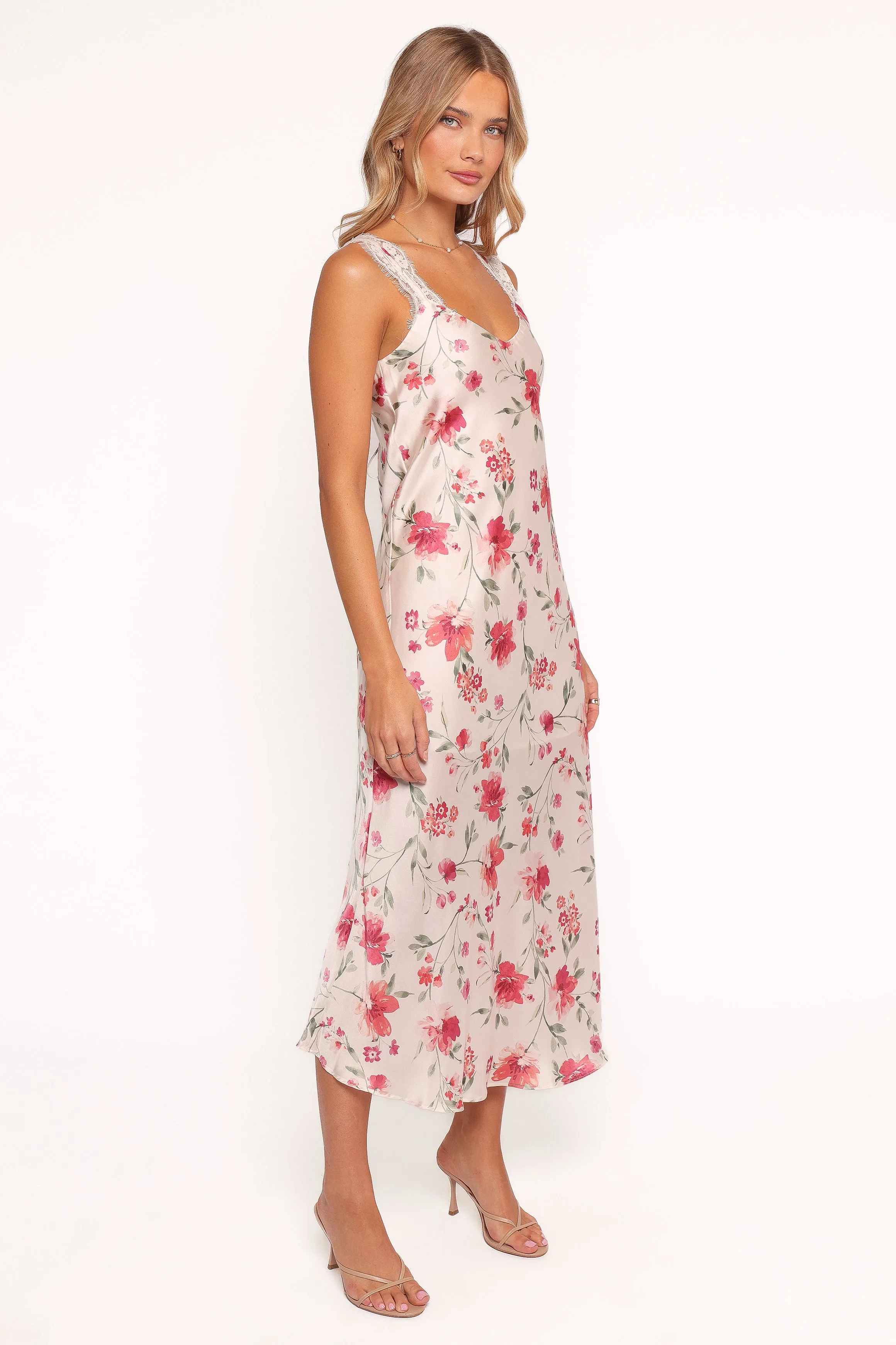 Bennett Midi Dress - Cameo Floral sold by Petal & Pup product image thumbnail 3