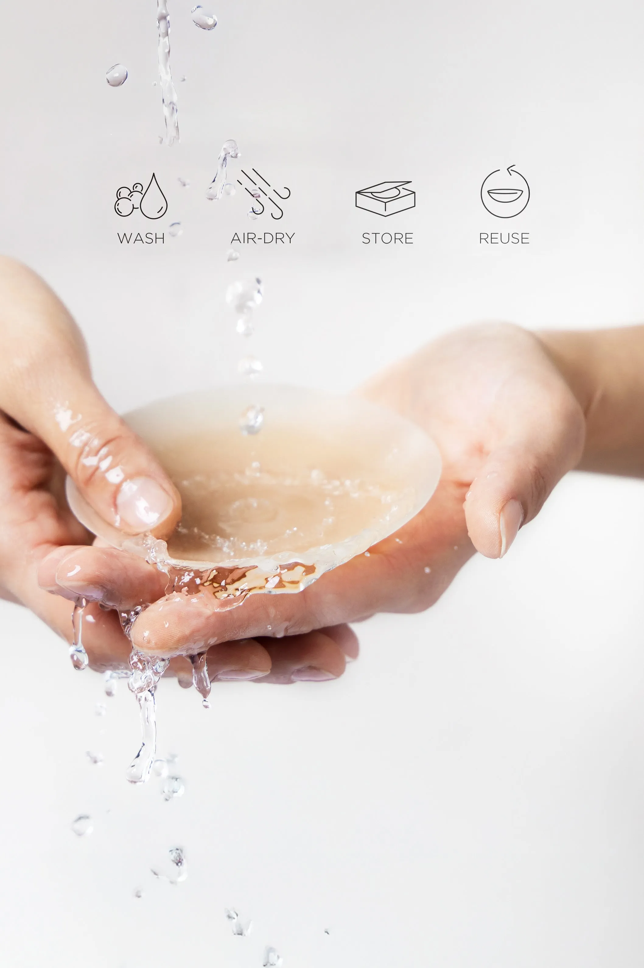 Nippies Skin Adhesive Double Sided Covers - Creme sold by Petal & Pup product image thumbnail 3