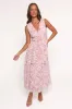 Eleanora Midi Dress - Pink Floral sold by Petal & Pup