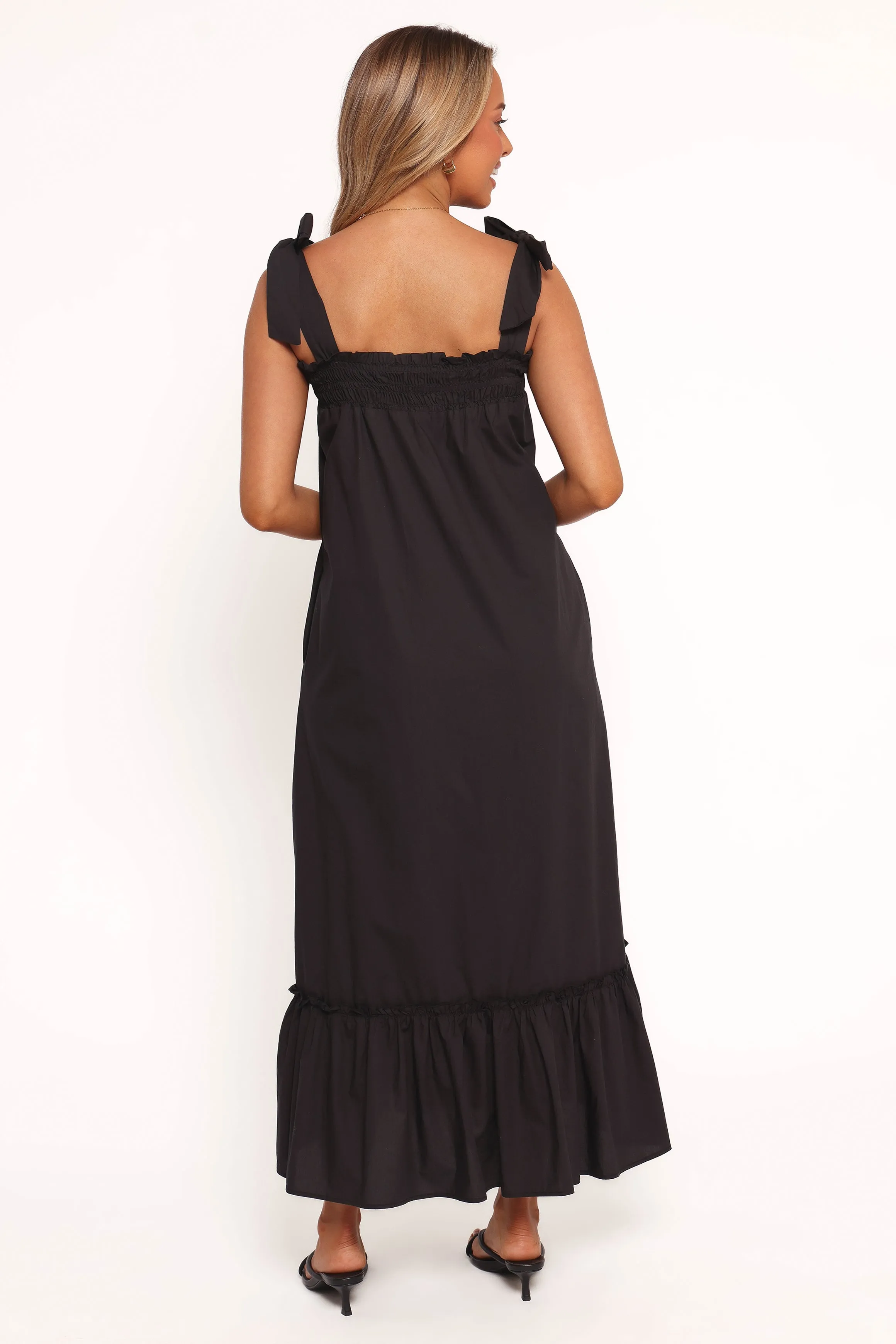 Irina Maxi Dress - Black sold by Petal & Pup product image thumbnail 4