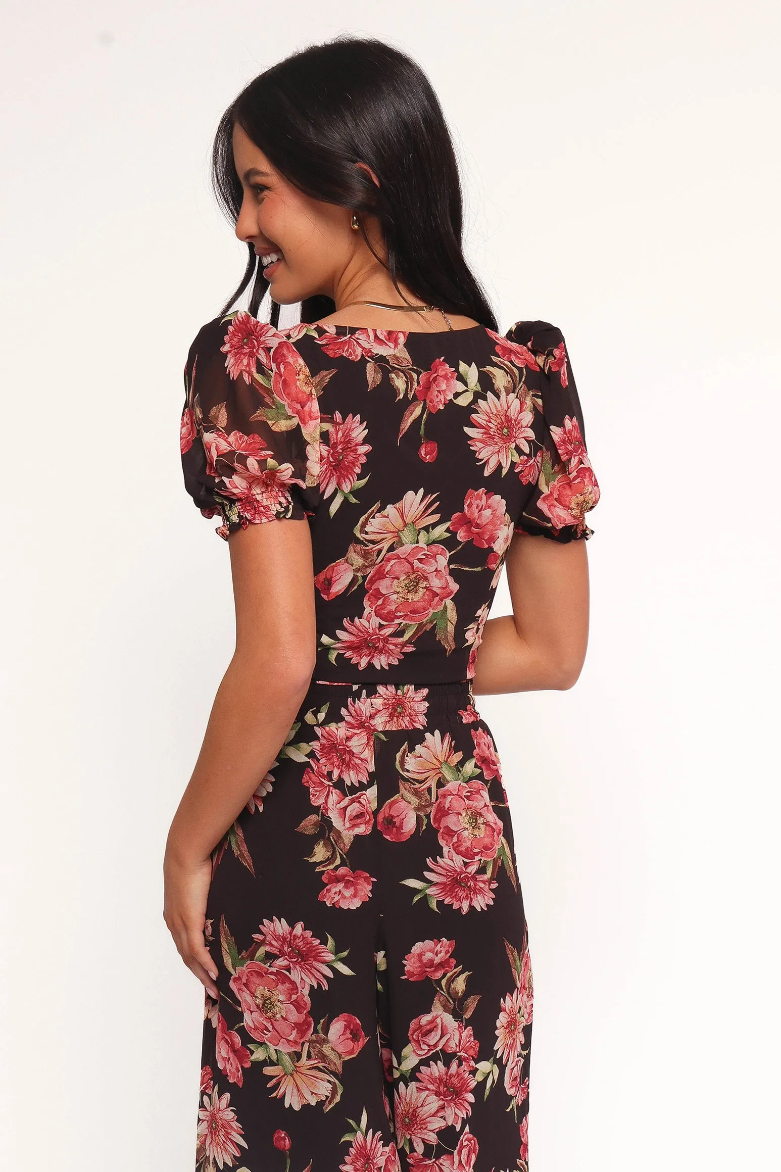 Noel Top - Black Floral sold by Petal & Pup product image thumbnail 4