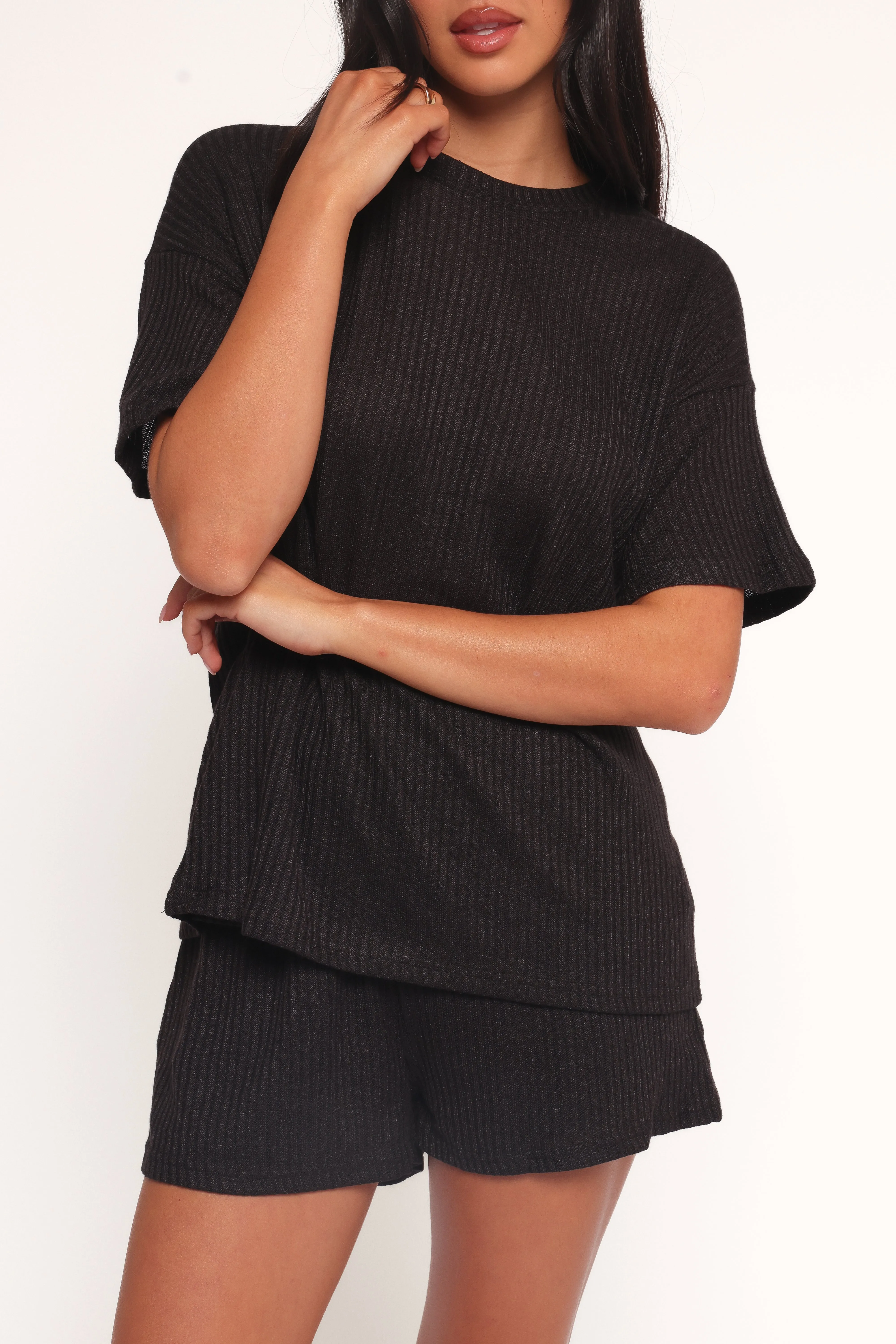 Granger Knit Short Set - Black sold by Petal & Pup product image thumbnail 2