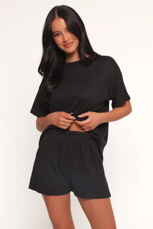 Granger Knit Short Set - Black sold by Petal & Pup
