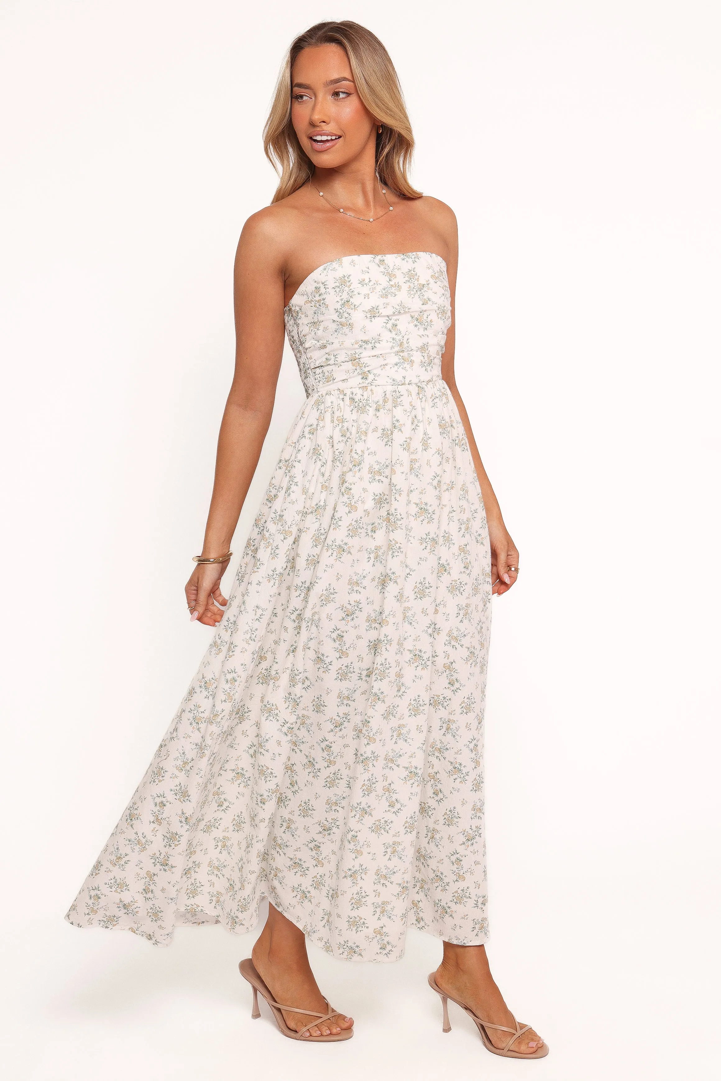 Kayt Strapless Dress - Floral sold by Petal & Pup product image thumbnail 2