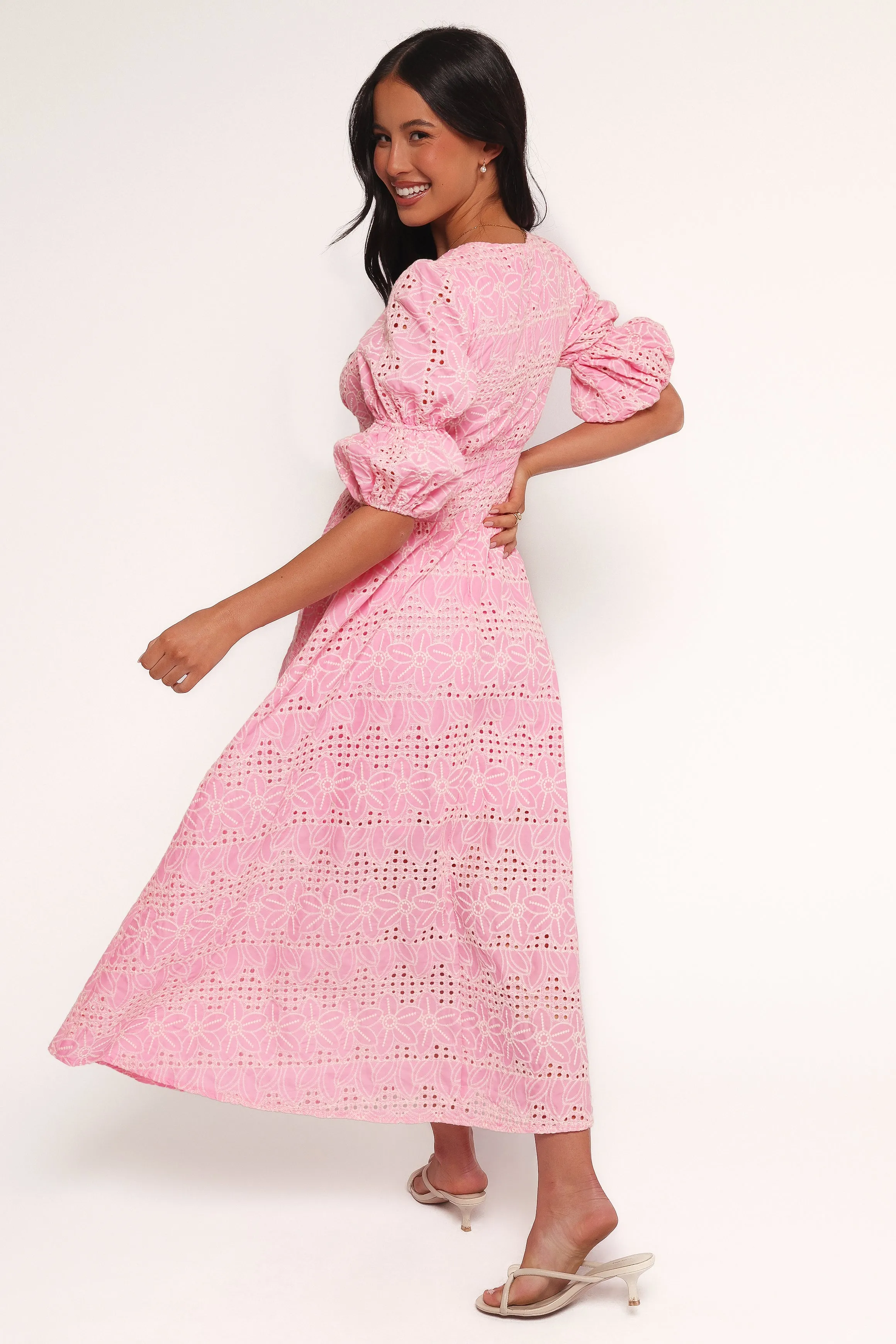 Tani Midi Dress - Pink sold by Petal & Pup product image thumbnail 4