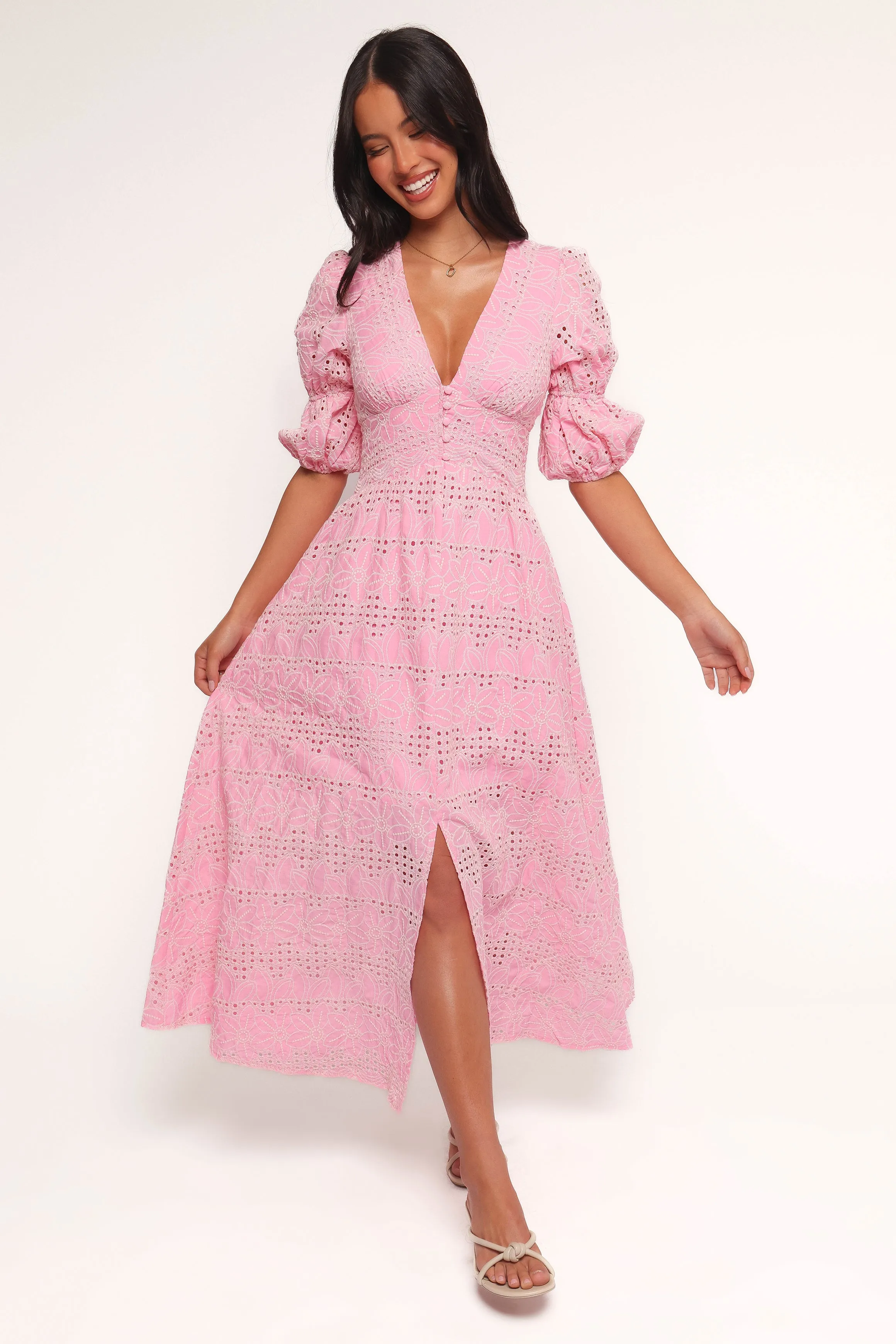 Tani Midi Dress - Pink sold by Petal & Pup product image thumbnail 2