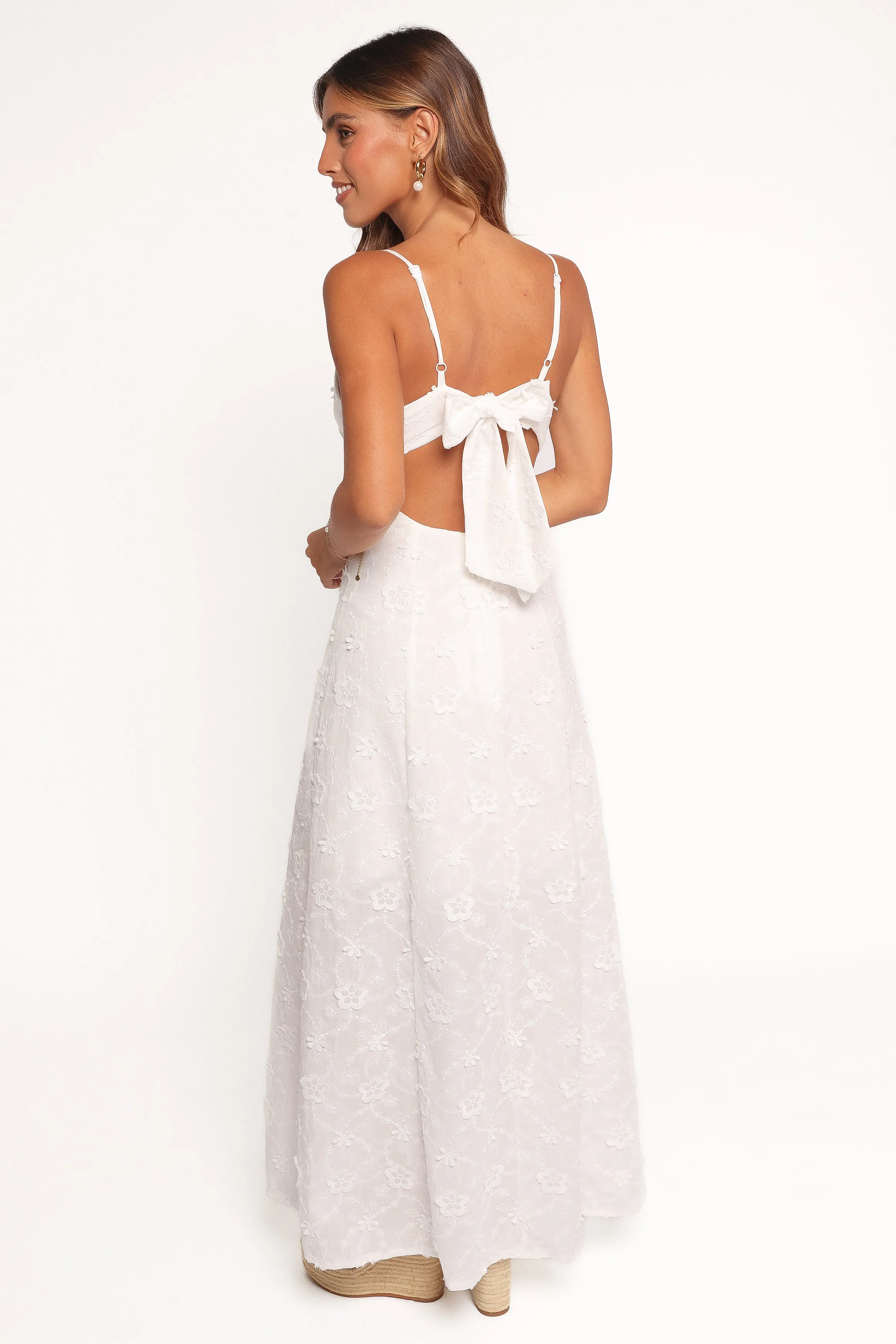 Ford Maxi Dress - White sold by Petal & Pup product image thumbnail 5