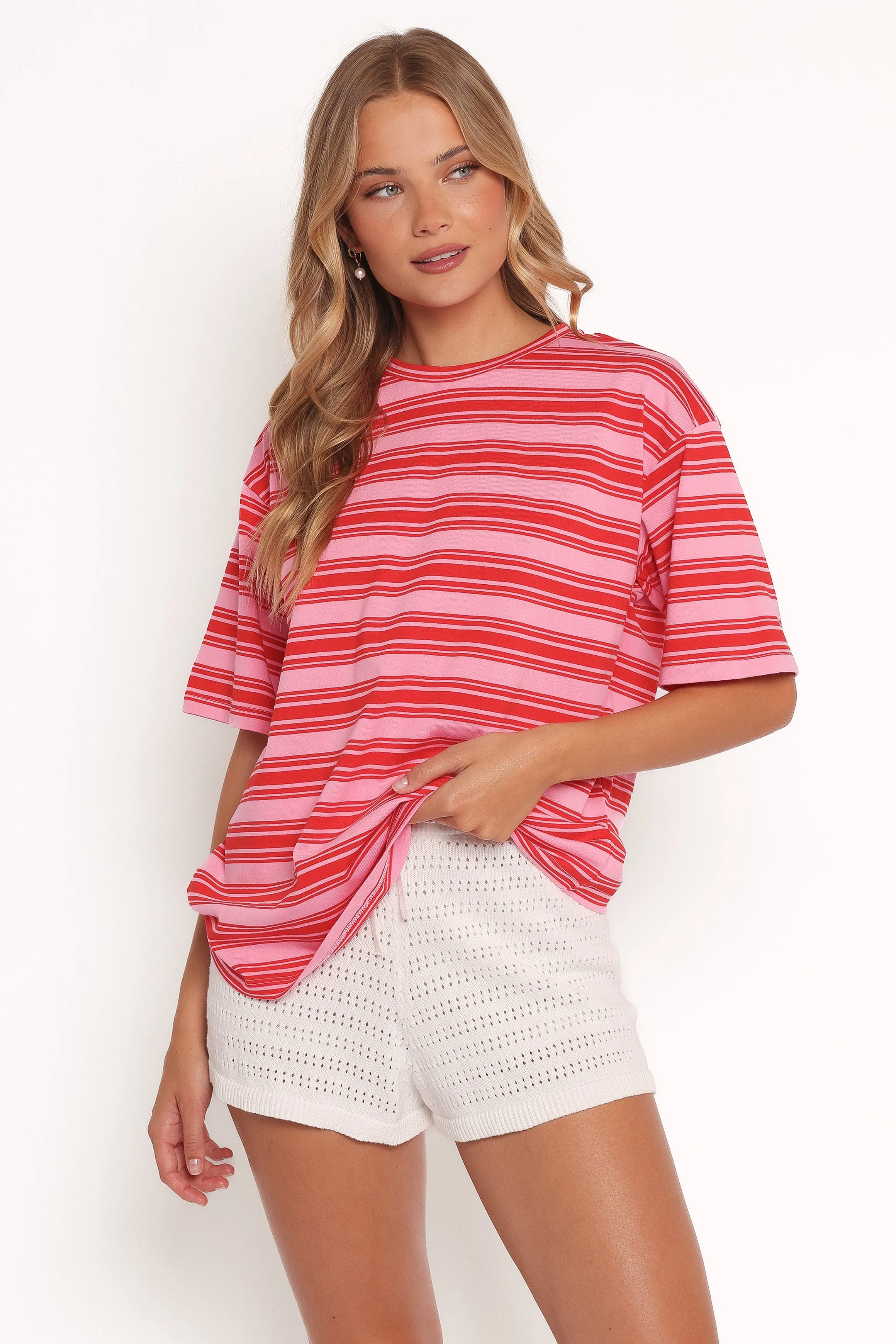 Zestora Tee - Pink Red sold by Petal & Pup product image thumbnail 3