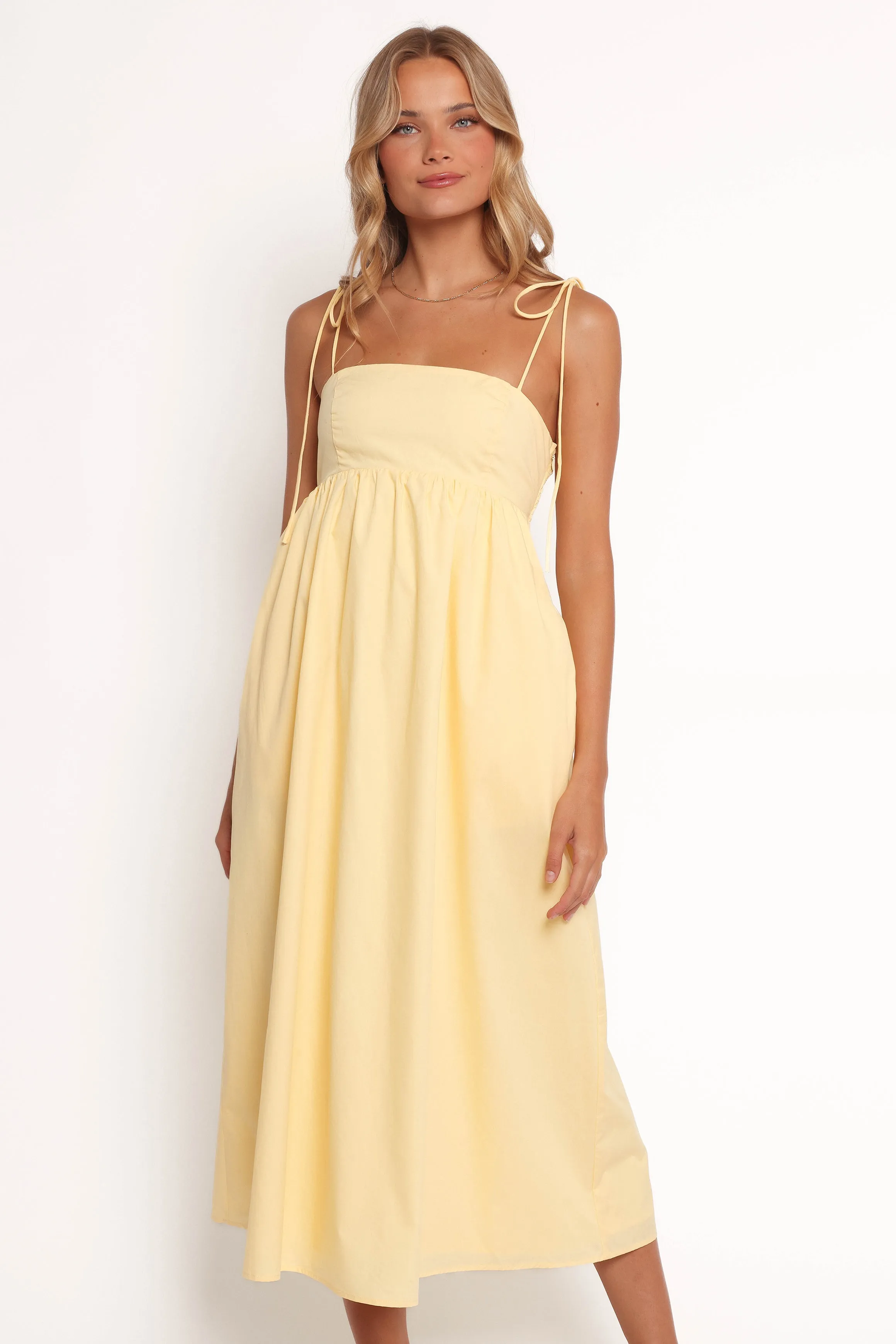 Simona Maxi Dress - Yellow sold by Petal & Pup product image thumbnail 5